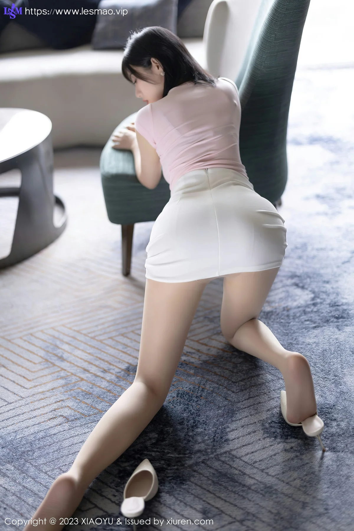 XIAOYU  语画界 Vol.954  林子遥 紫灰色内衣写真 - 4