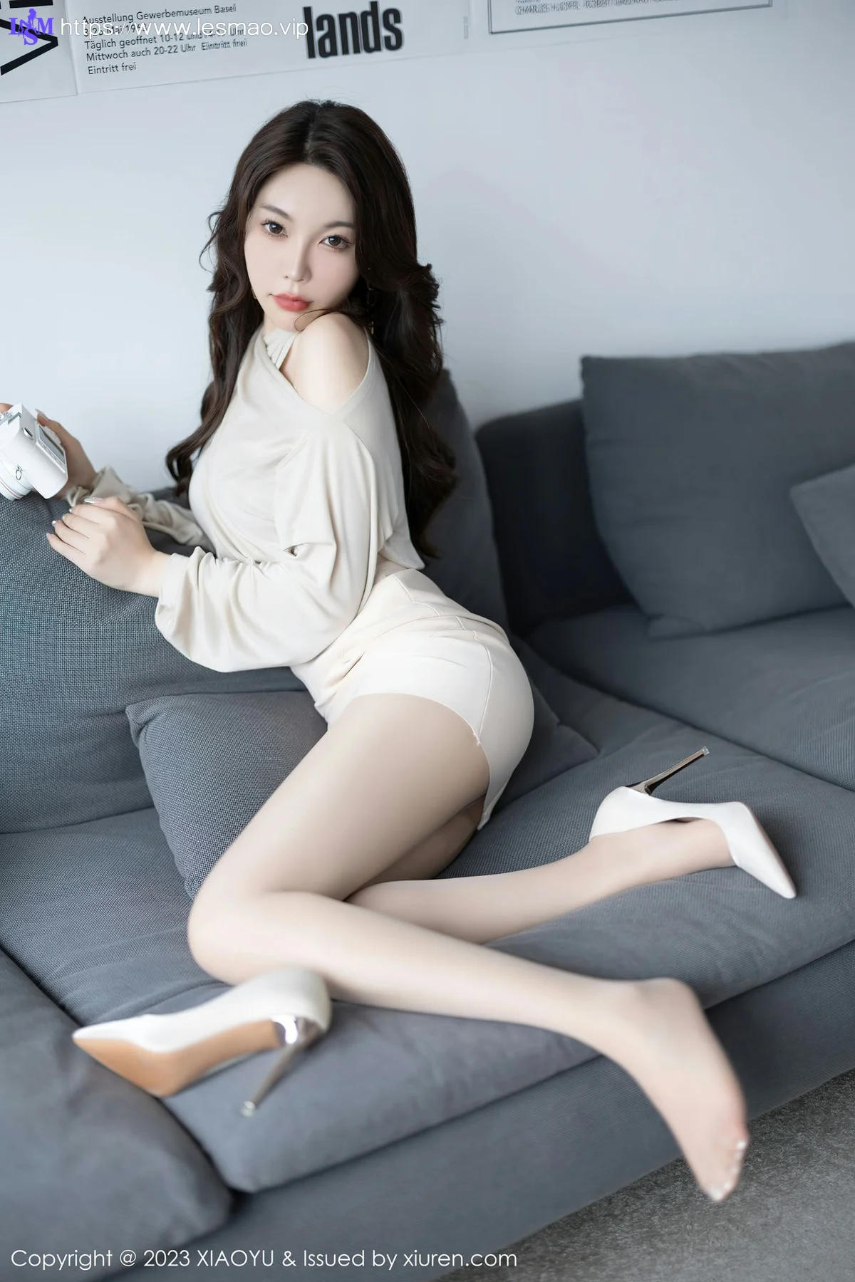 XIAOYU  语画界 Vol.969  徐莉芝Booty 淡蓝色内衣性感写真1 - 10