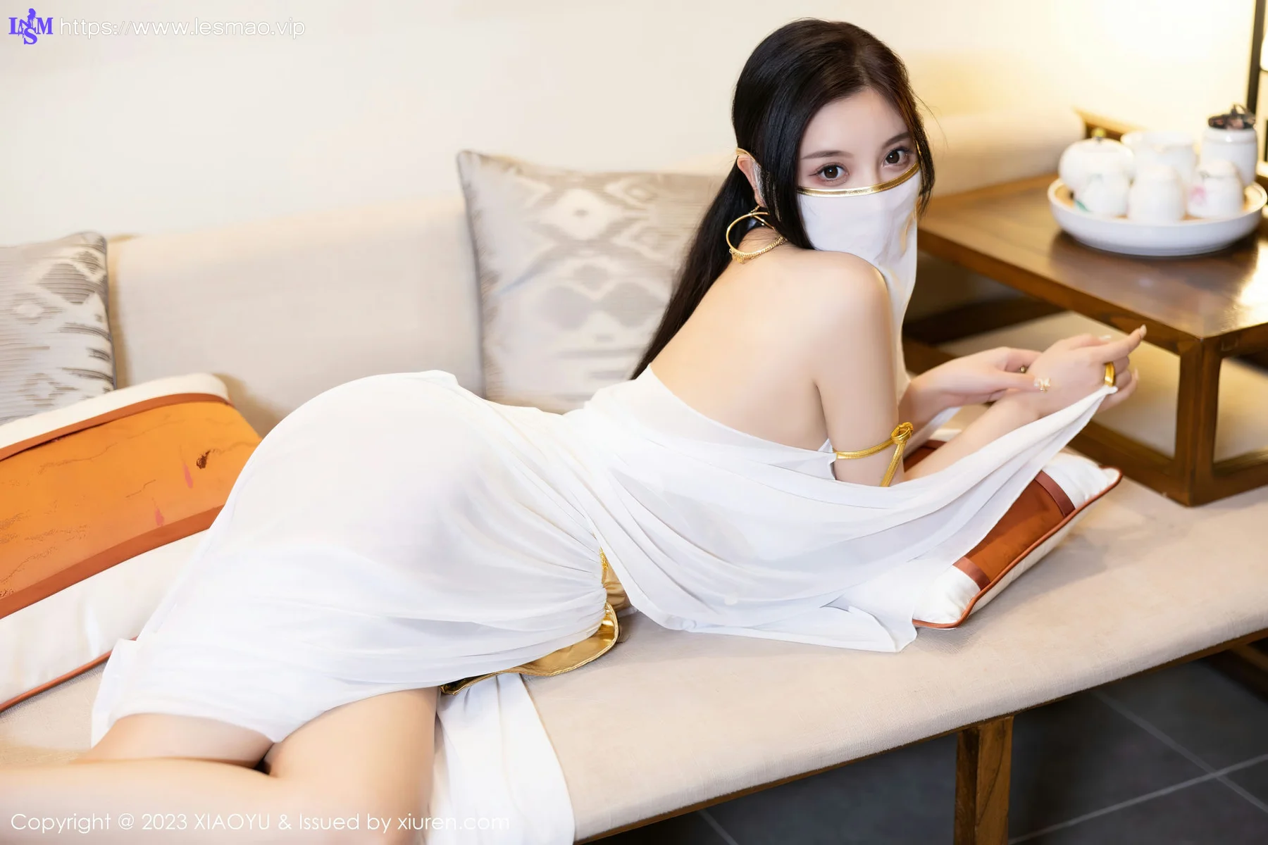 XIAOYU  语画界 Vol.973  杨晨晨Yome 温泉湿身纱裙性感写真1 - 1