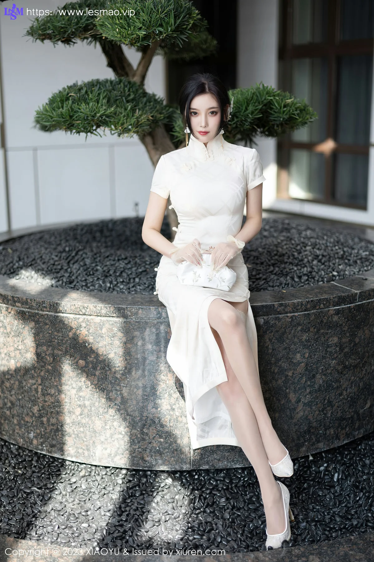 XIAOYU  语画界 Vol.978  杨晨晨 白丝玉体女神 - 1