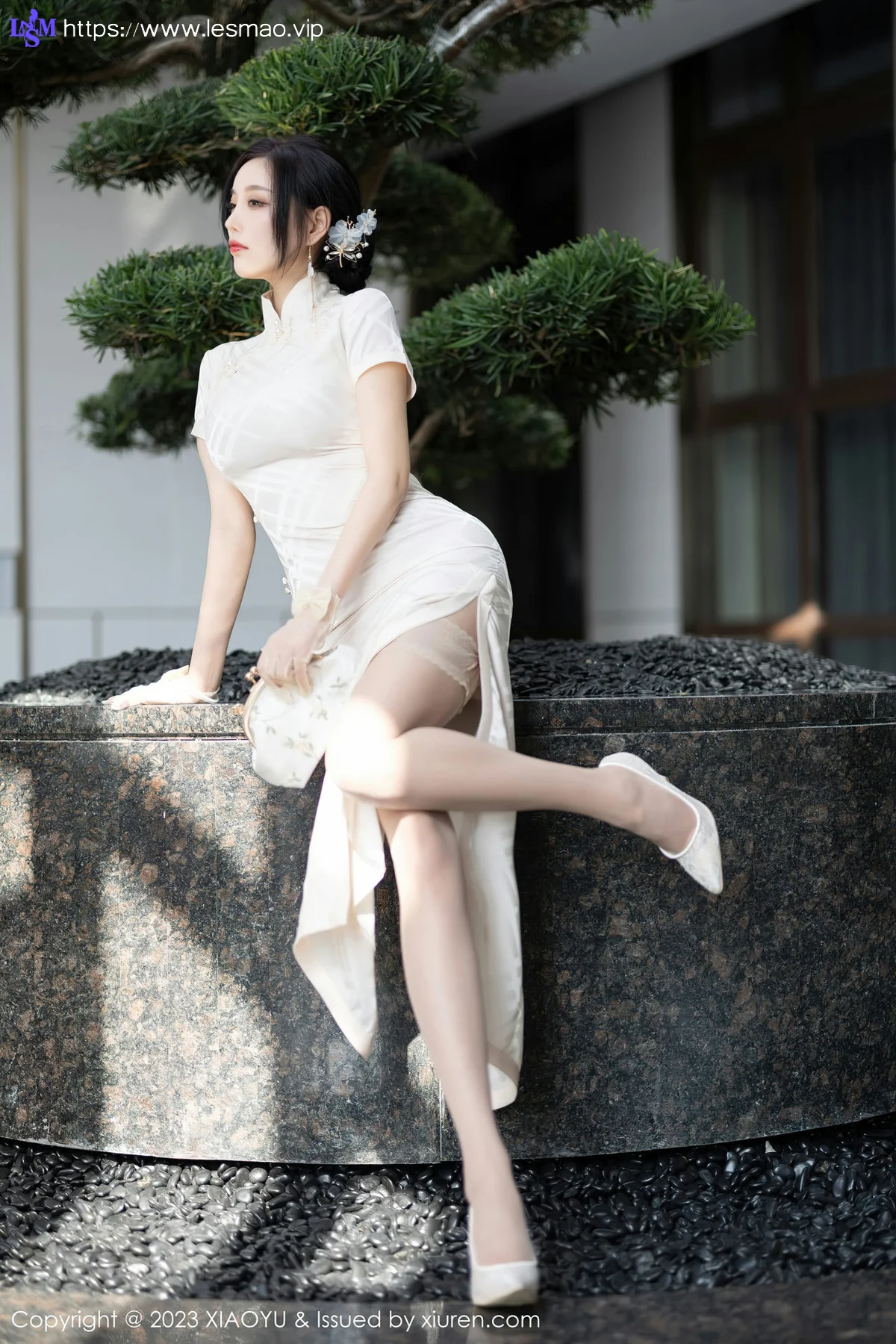 XIAOYU  语画界 Vol.978  杨晨晨 白丝玉体女神 - 3