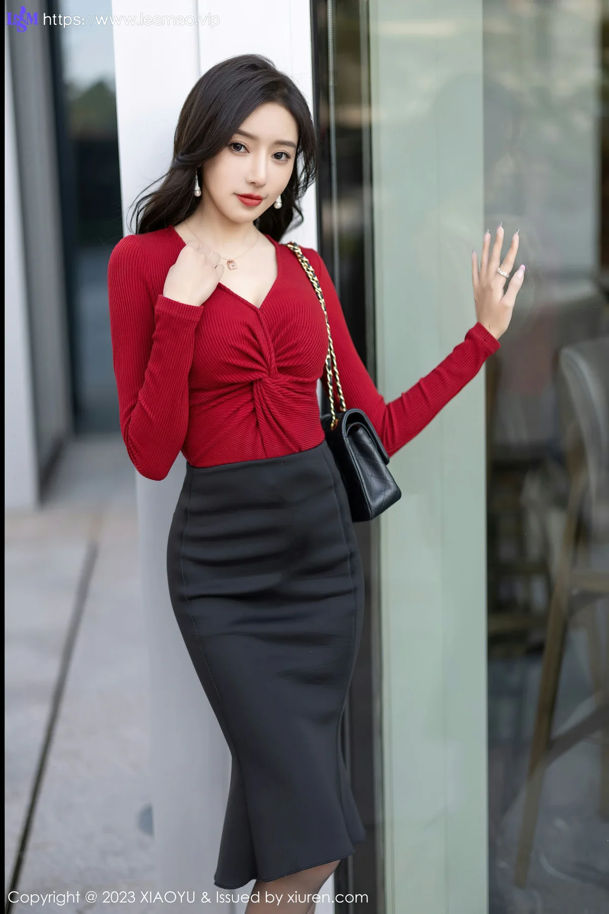 XIAOYU  语画界 Vol.987  王馨瑶yanni 浅灰色蕾丝内衣写真 - 8