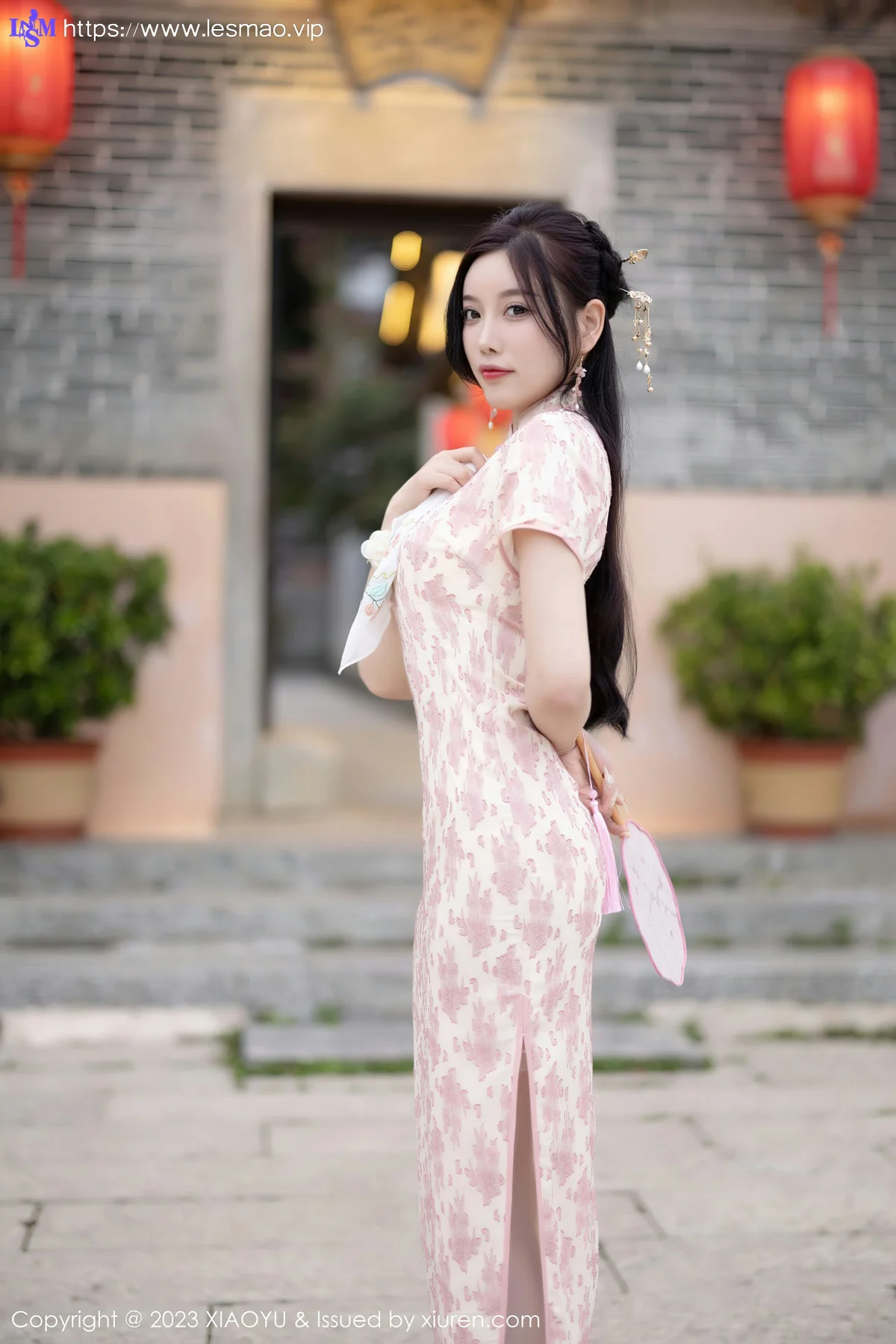XIAOYU  语画界 Vol.993  杨晨晨Yome 浅色旗袍写真1 - 8