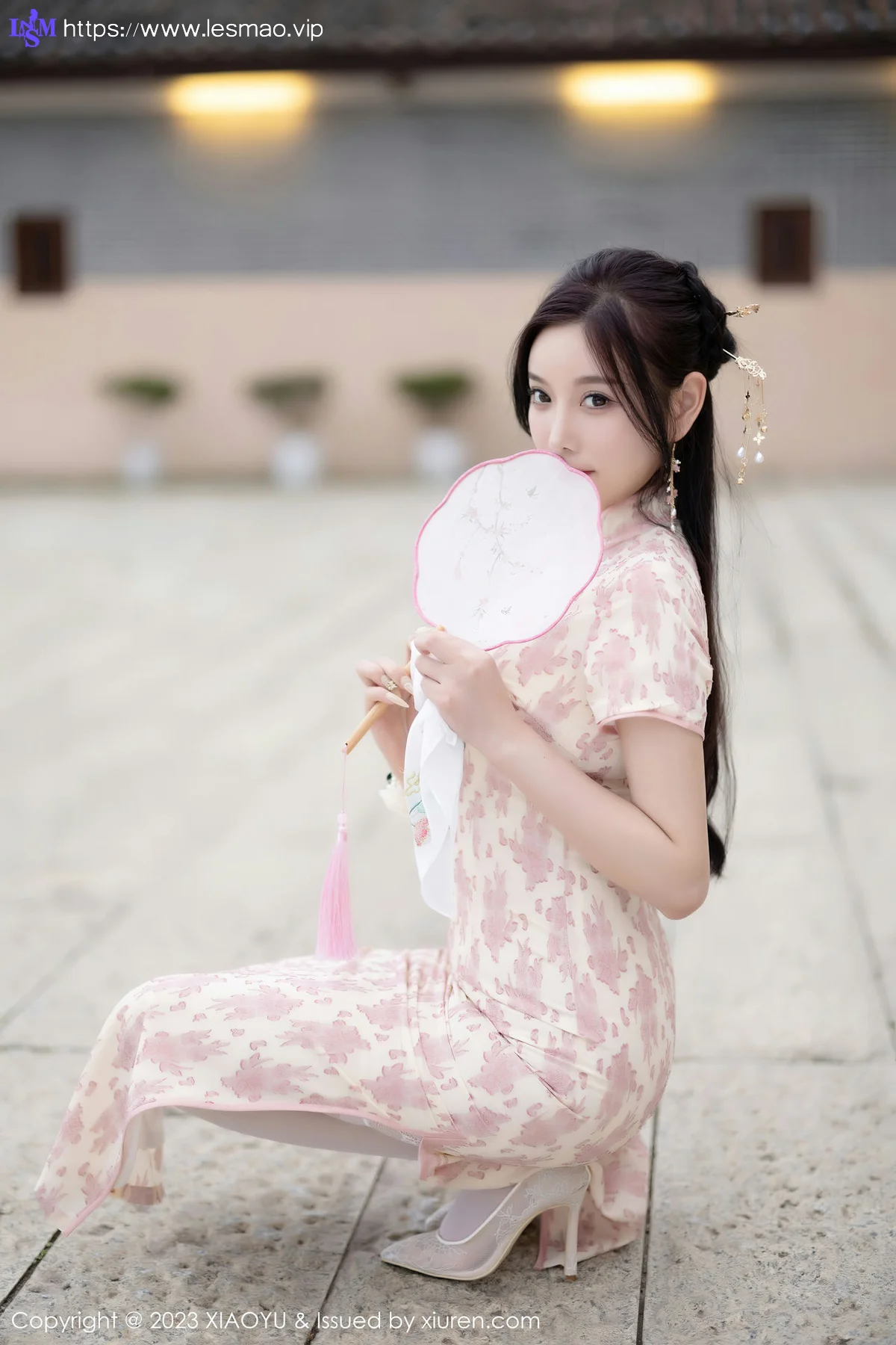 XIAOYU  语画界 Vol.993  杨晨晨Yome 浅色旗袍写真1 - 10