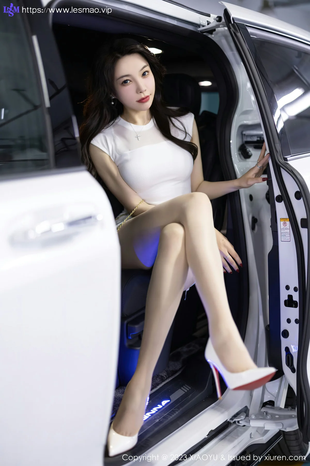 XIAOYU  语画界 Vol.998  徐莉芝Booty 白色蕾丝内衣性感写真11 - 2