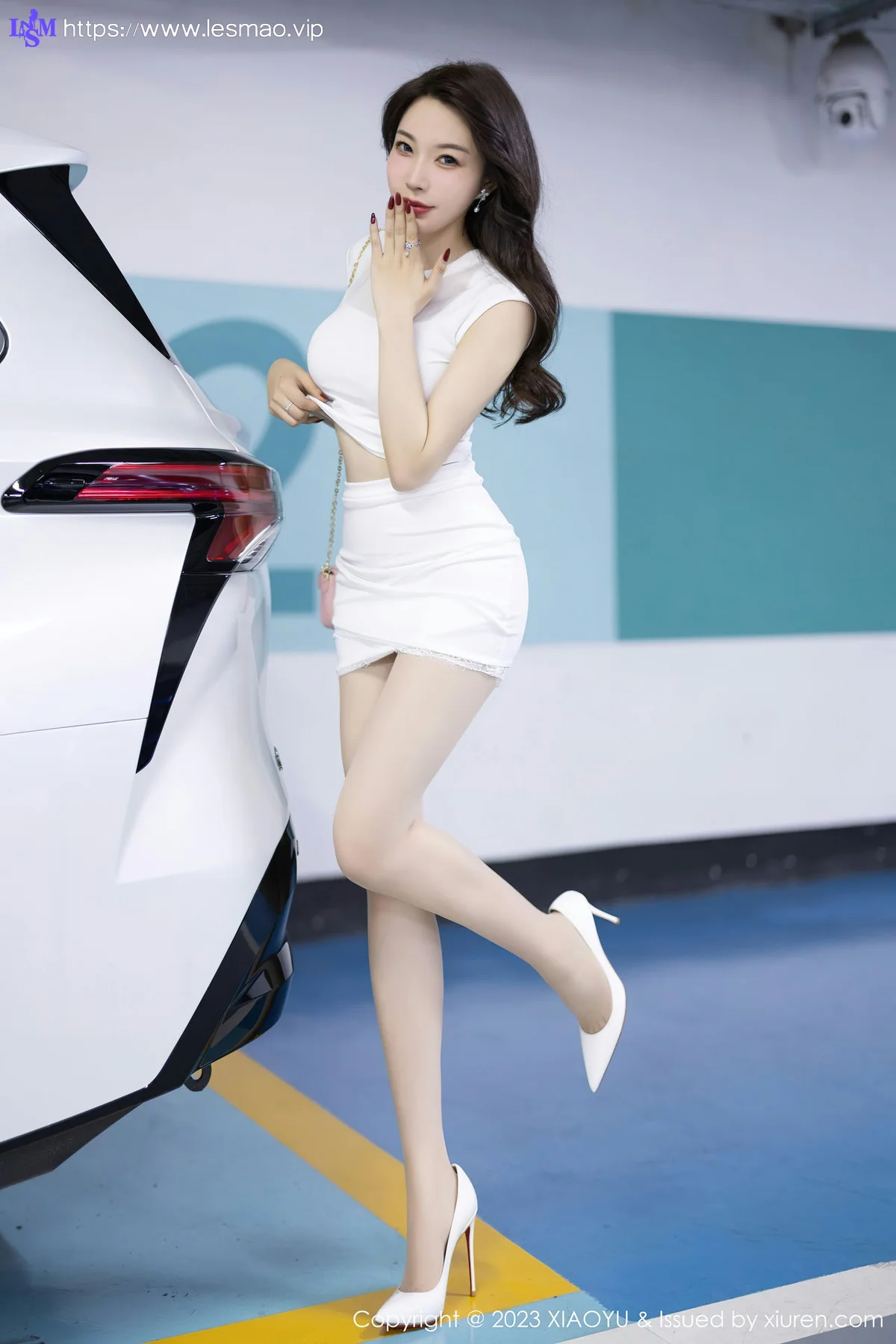 XIAOYU  语画界 Vol.998  徐莉芝Booty 白色蕾丝内衣性感写真11 - 2