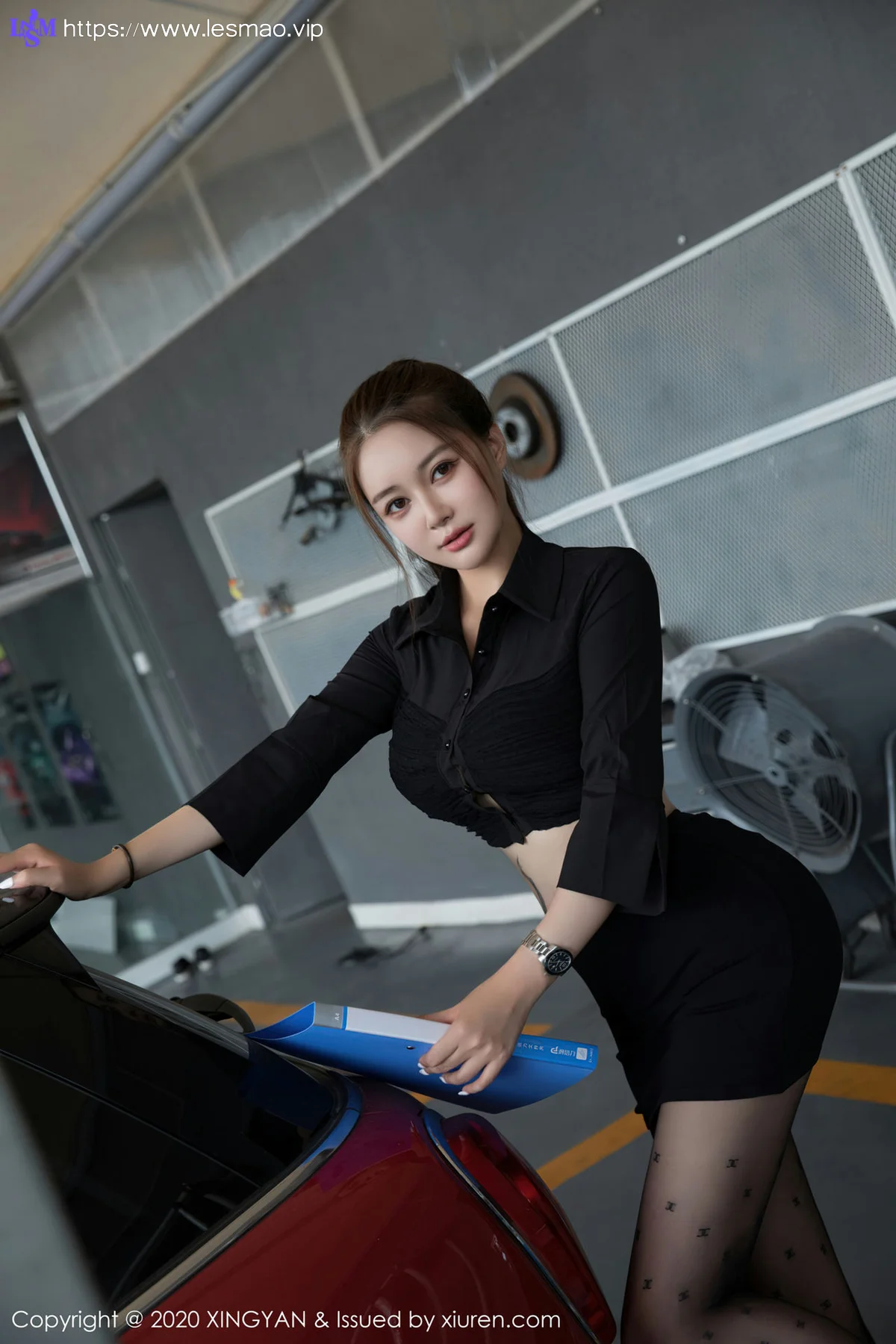 XINGYAN 星颜社 Vol.139 汽车销售经理剧情主题 凯竹姐姐 性感写真 - 1