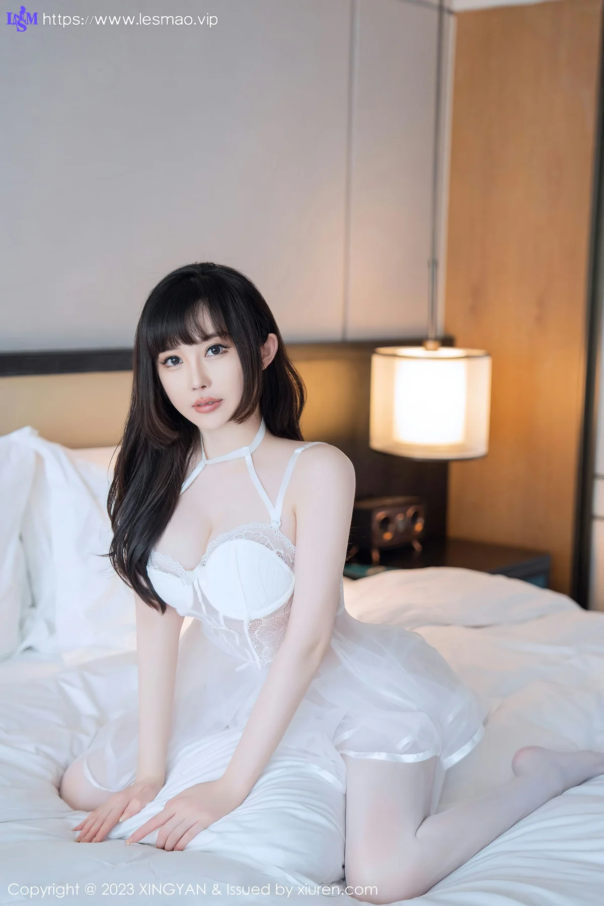XINGYAN 星颜社 Vol.179 焦糖可可 白色网纱情趣写真3 - 3