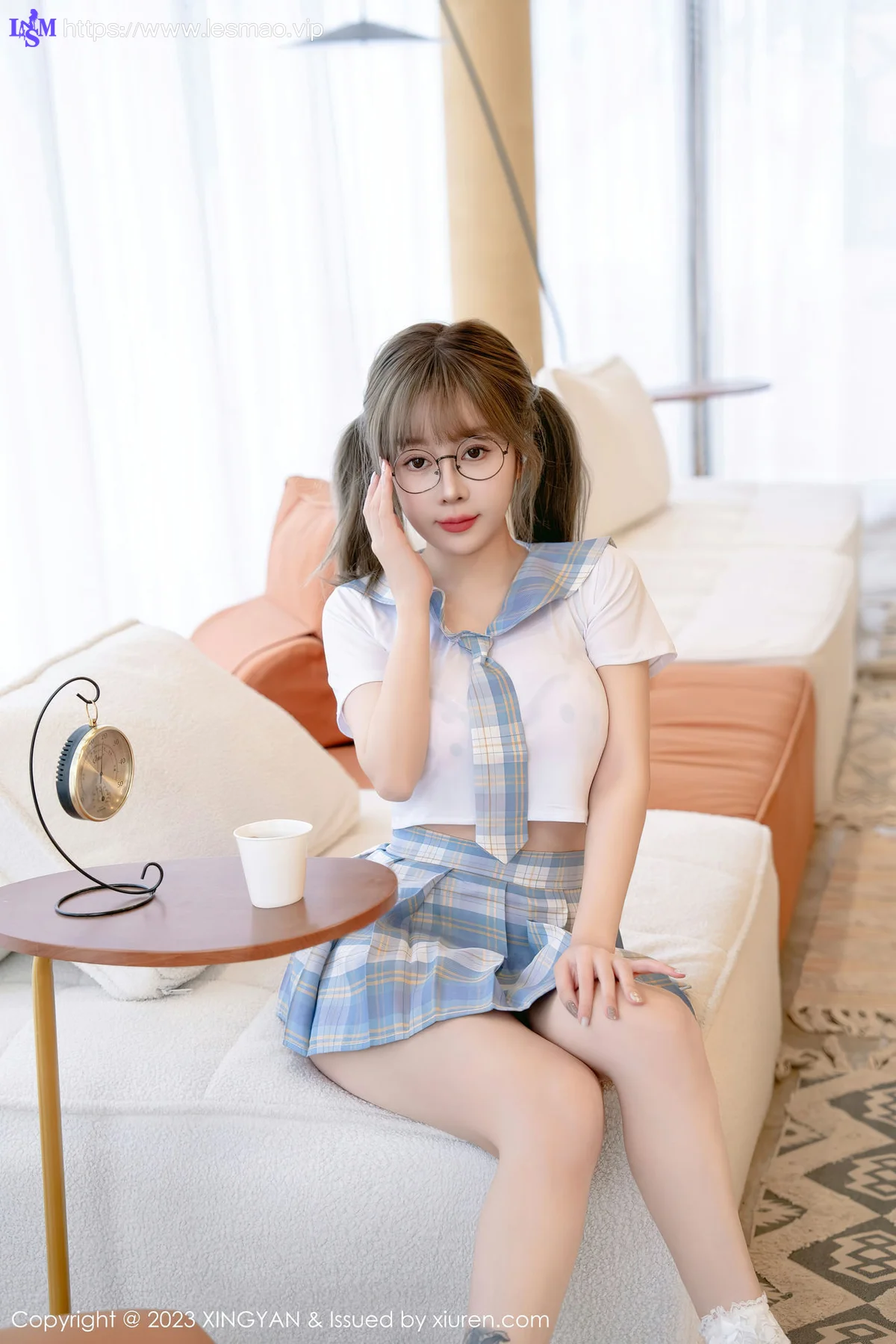 XINGYAN 星颜社 Vol.180 王雨纯 圆点内衣性感写真3 - 8