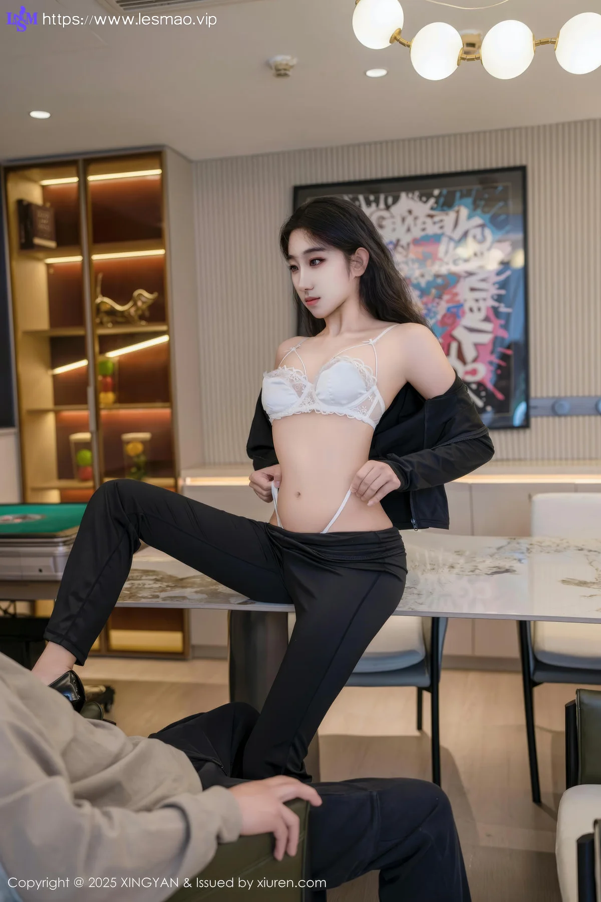 XINGYAN 星颜社 Vol.321 星冉 白色内衣美腿高跟 - 8