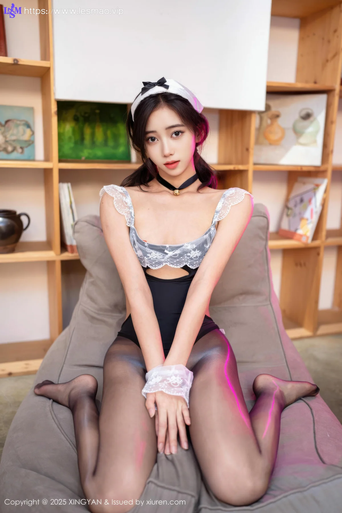 XINGYAN 星颜社 Vol.377 时安安 黑色情趣内衣 - 2