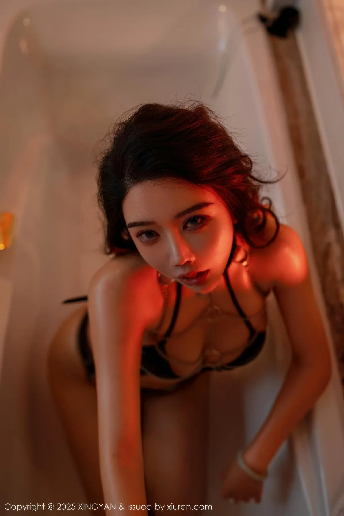XINGYAN 星颜社 Vol.443 李若汐 黑色情趣服饰 - 8