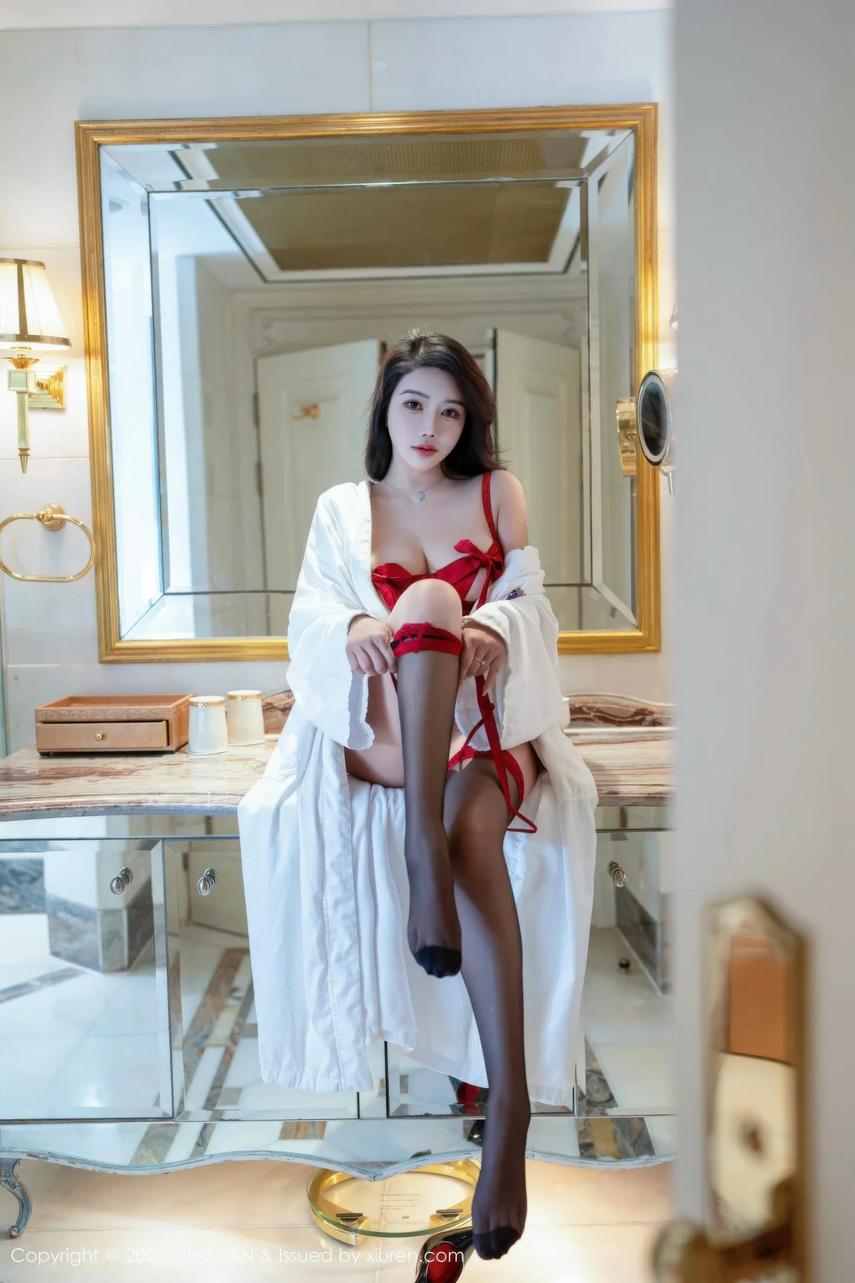 XINGYAN 星颜社 Vol.452 李若汐 情趣内衣睡衣写真 - 9