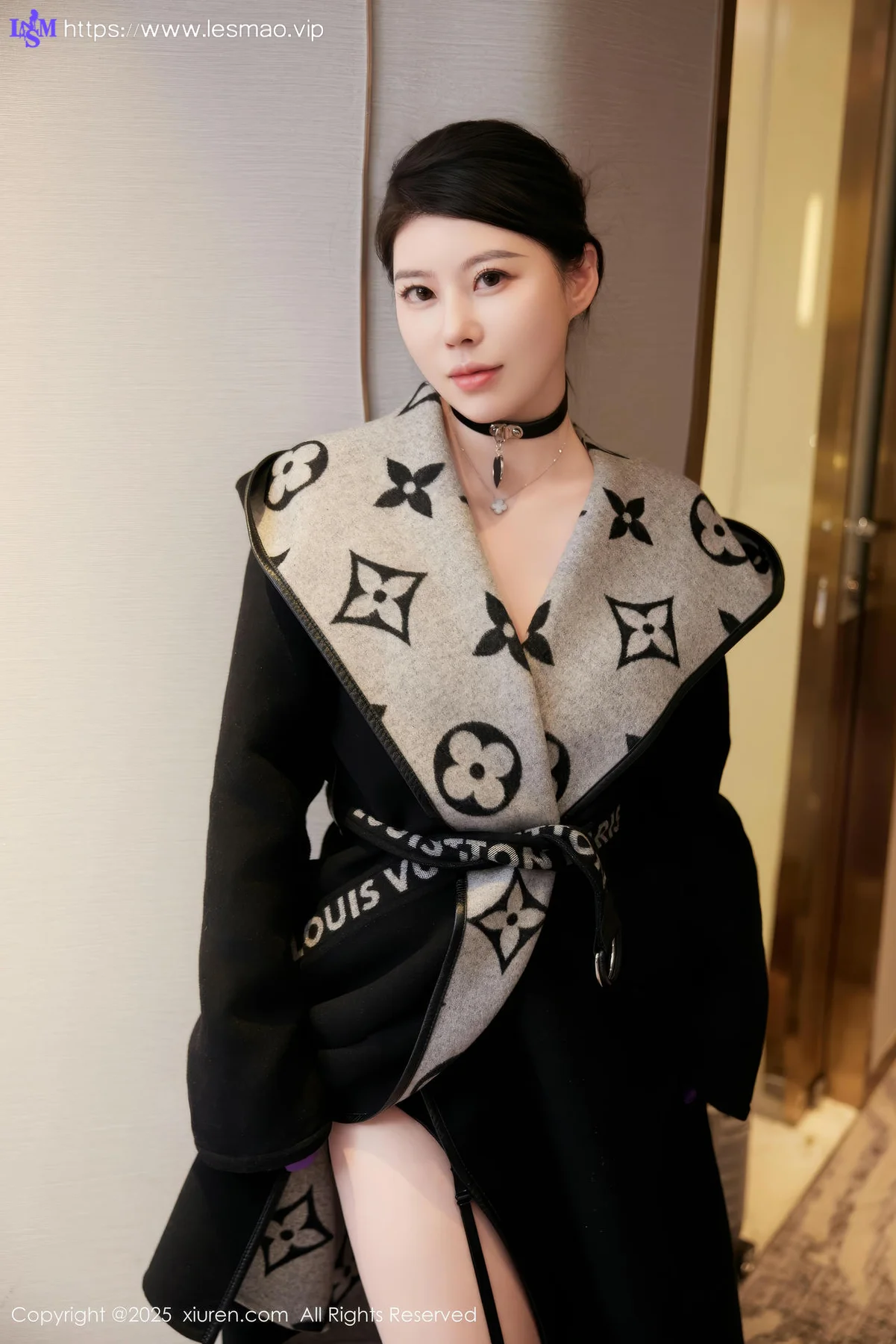 XiuRen 秀人 No.10001 白茹雪abby 吊袜紧身衣私房 - 1