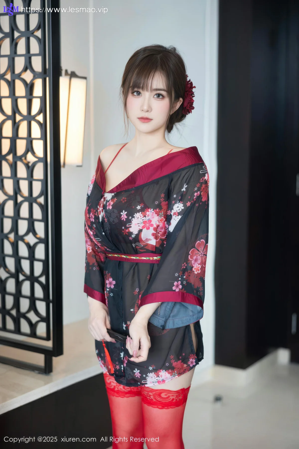 XiuRen 秀人 No.10026 小肉肉咪 和服美乳性感私房 - 2