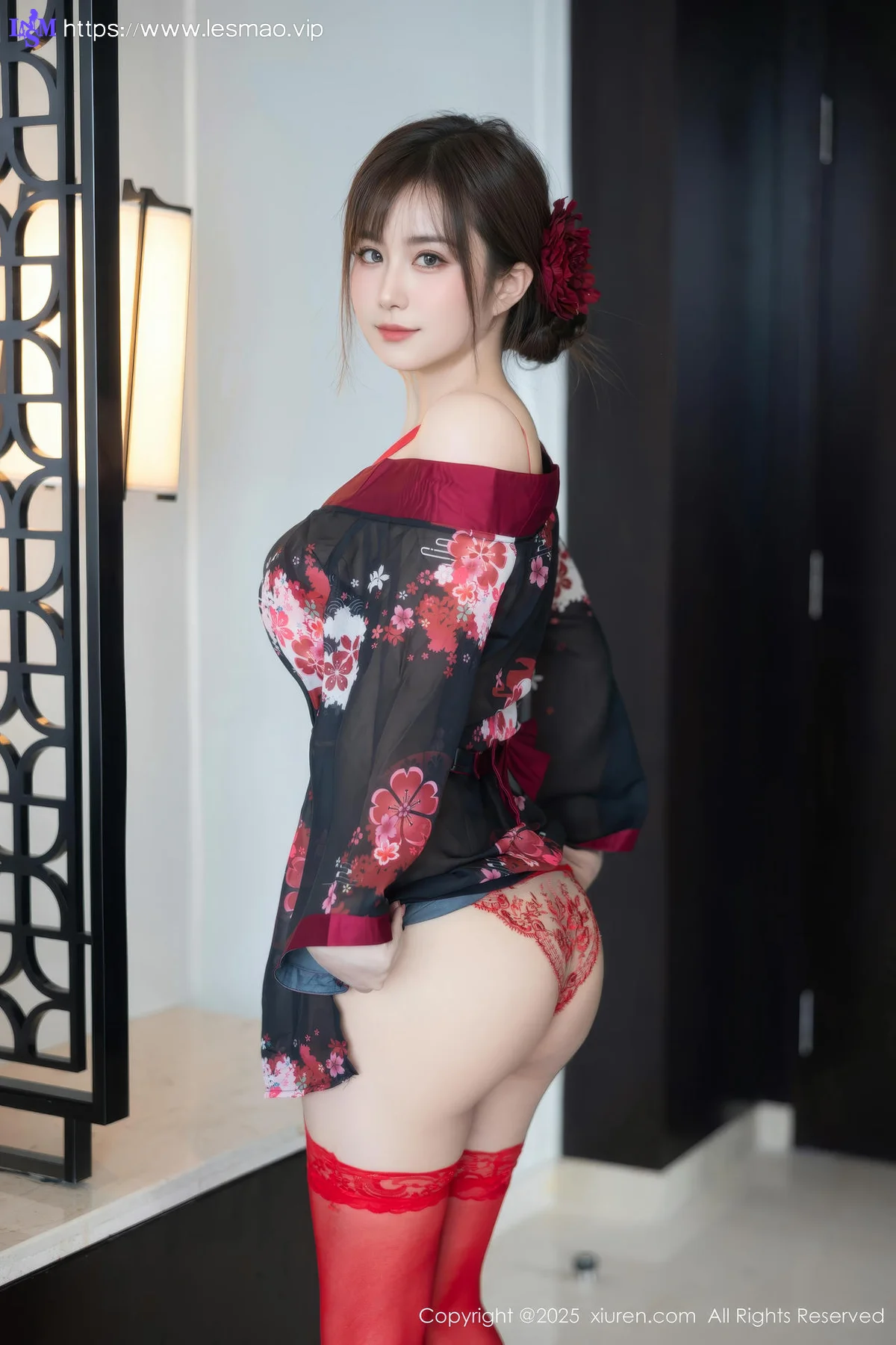 XiuRen 秀人 No.10026 小肉肉咪 和服美乳性感私房 - 5