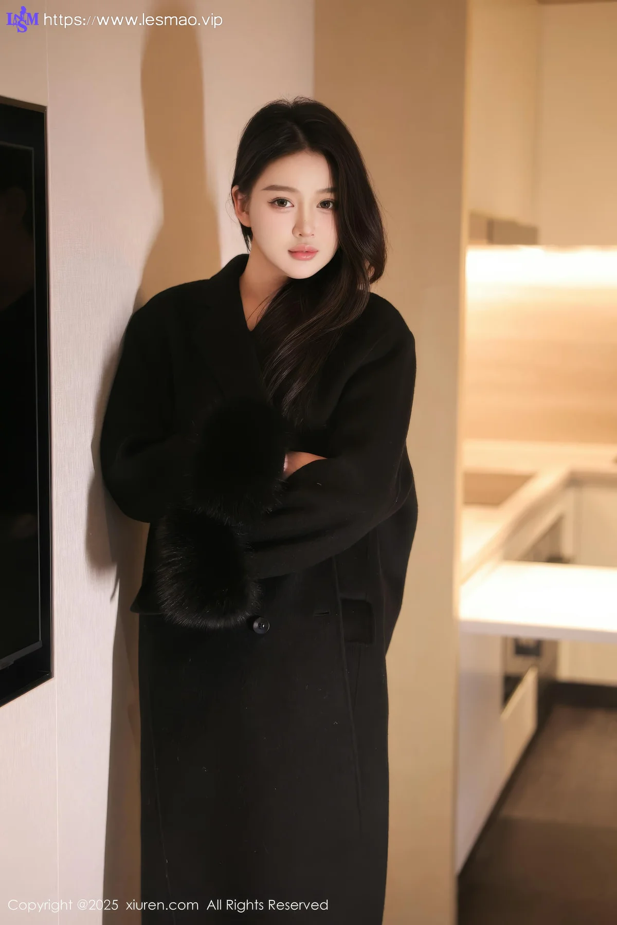 XiuRen 秀人 No.10050 温妮 紫色透视美裙 - 1