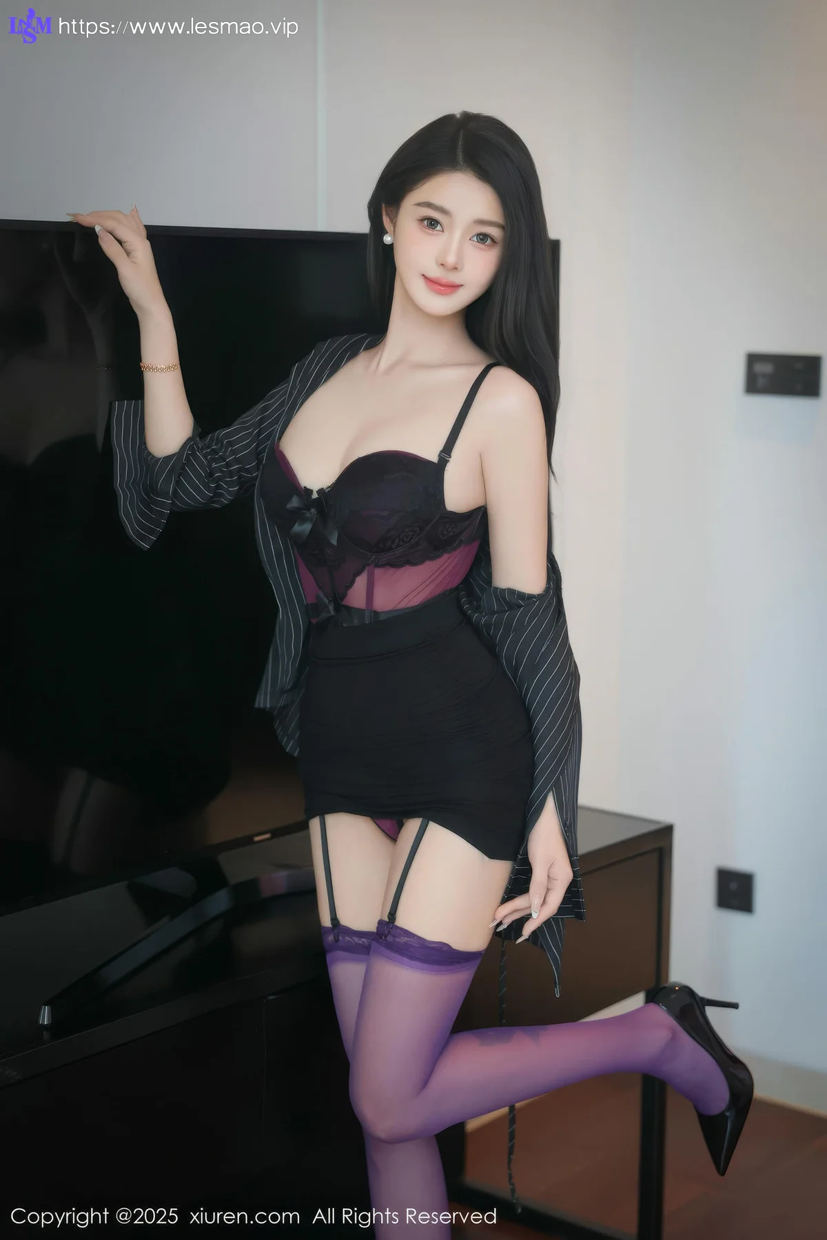 XiuRen 秀人 No.10053 Candy糖糖 翘臀丁字裤私房 - 5