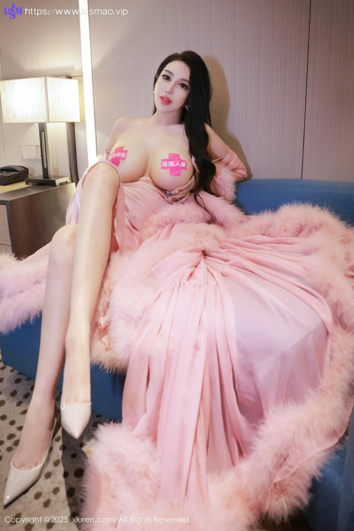 XiuRen 秀人 No.10065 乔安娜 乳贴和服制服 - 5