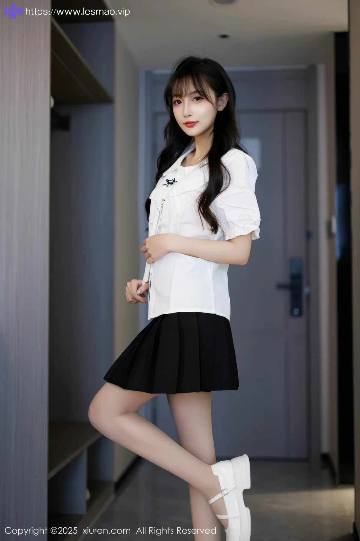 XiuRen 秀人 No.10067 樱桃小阑子 白丝美腿少女 - 4