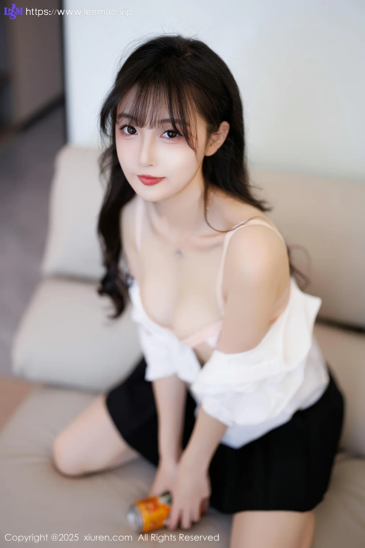 XiuRen 秀人 No.10067 樱桃小阑子 白丝美腿少女 - 8