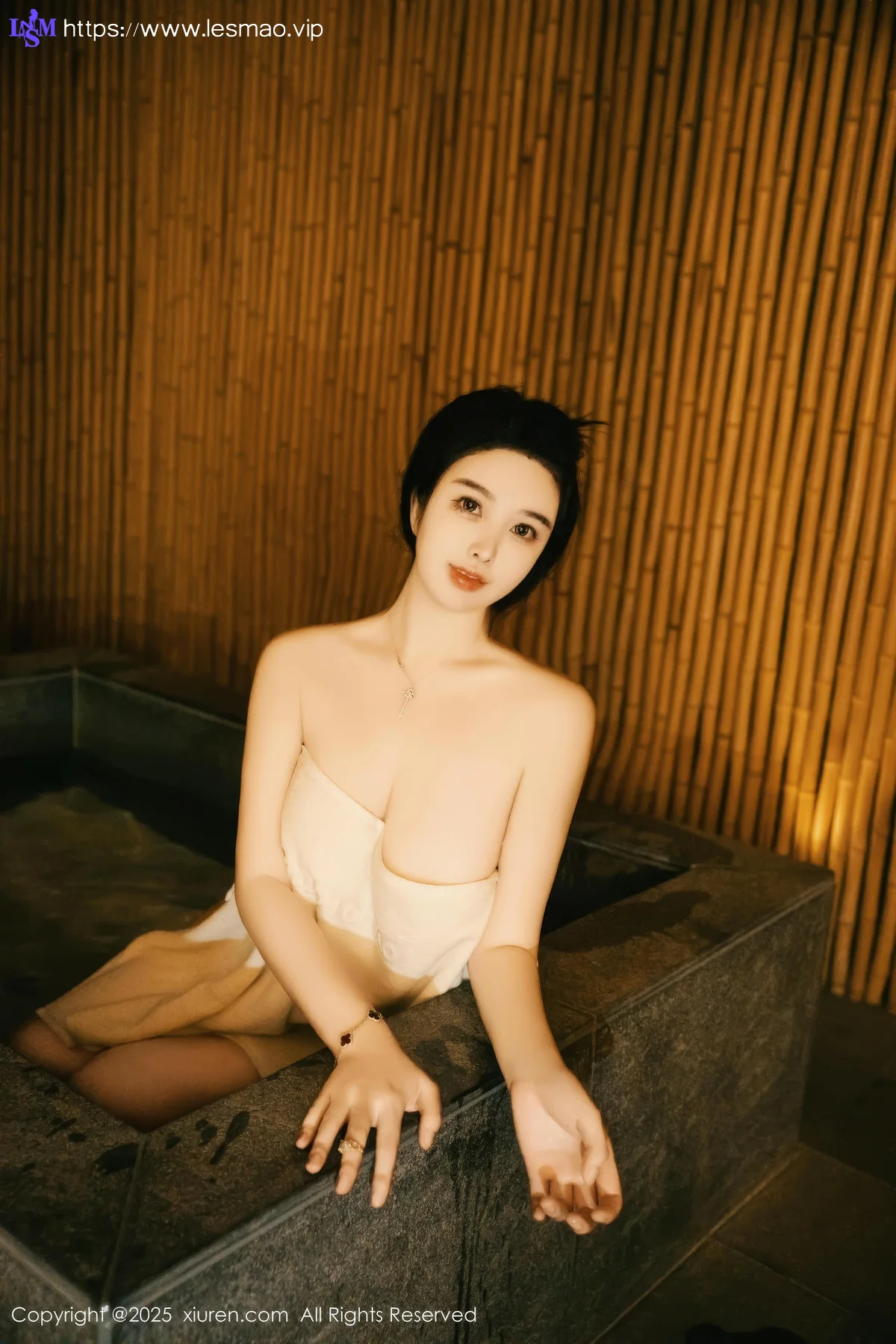XiuRen 秀人 No.10091 林若凡F 温泉私房玉体 - 5