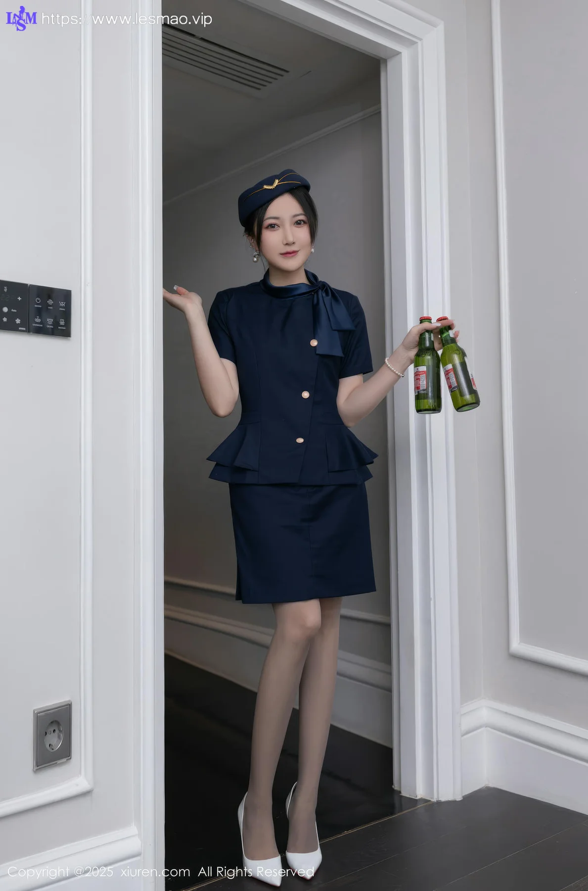 XiuRen 秀人 No.10142 鱼子酱Fish 制服女神服务 - 2