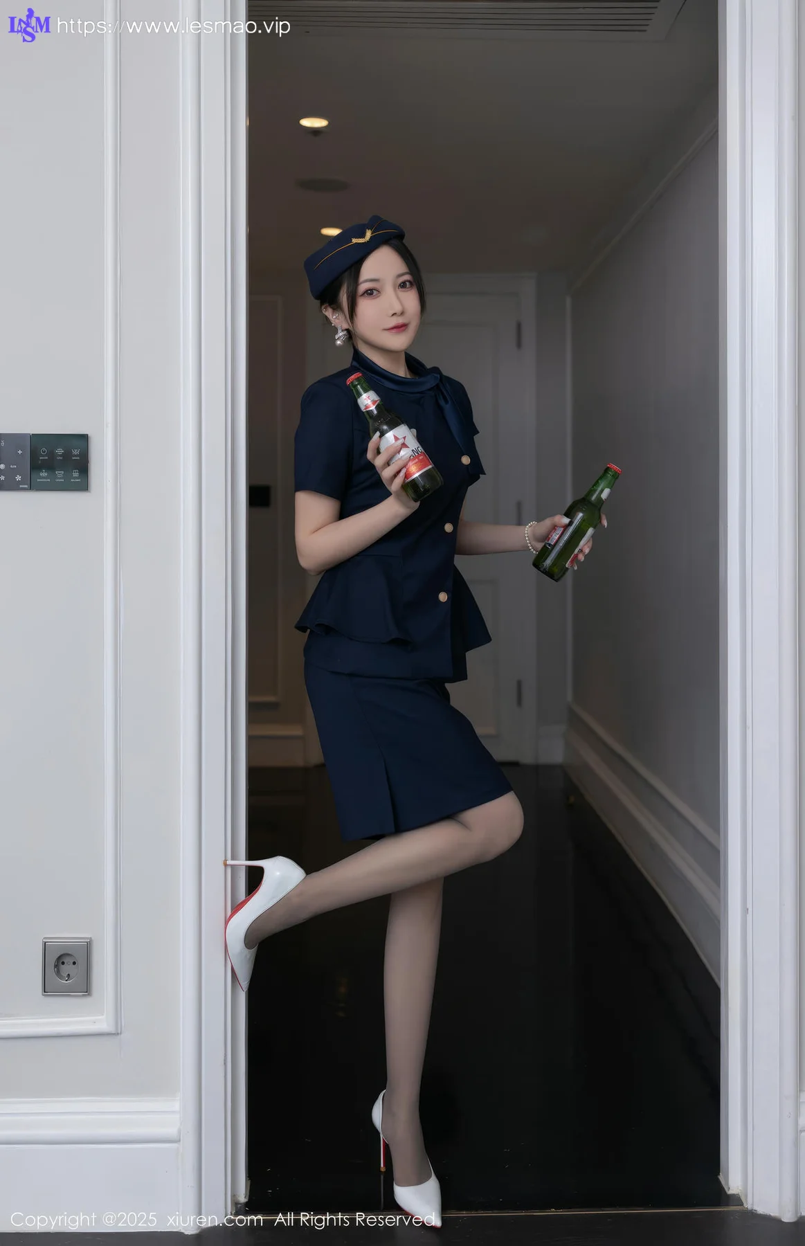XiuRen 秀人 No.10142 鱼子酱Fish 制服女神服务 - 3