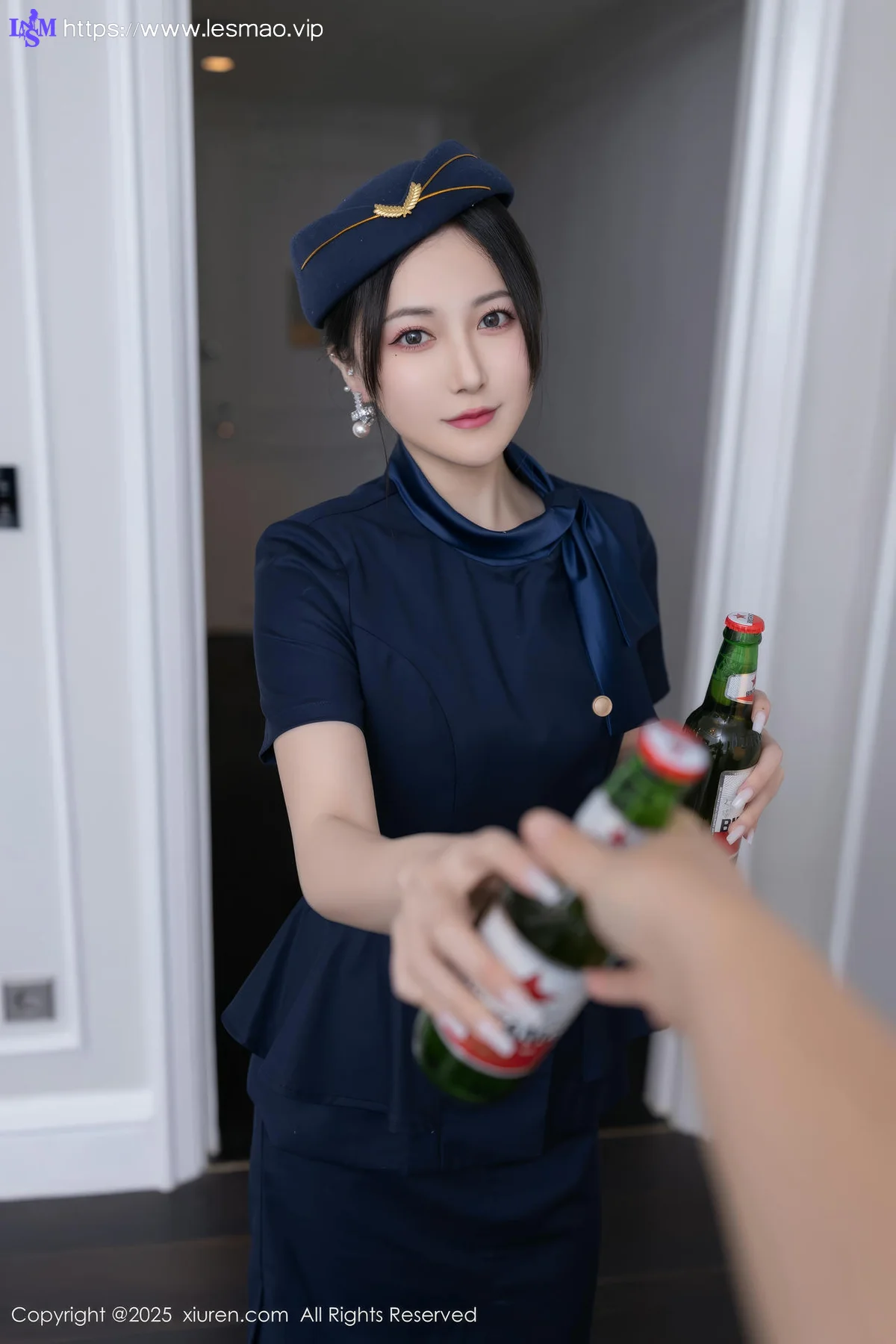 XiuRen 秀人 No.10142 鱼子酱Fish 制服女神服务 - 5
