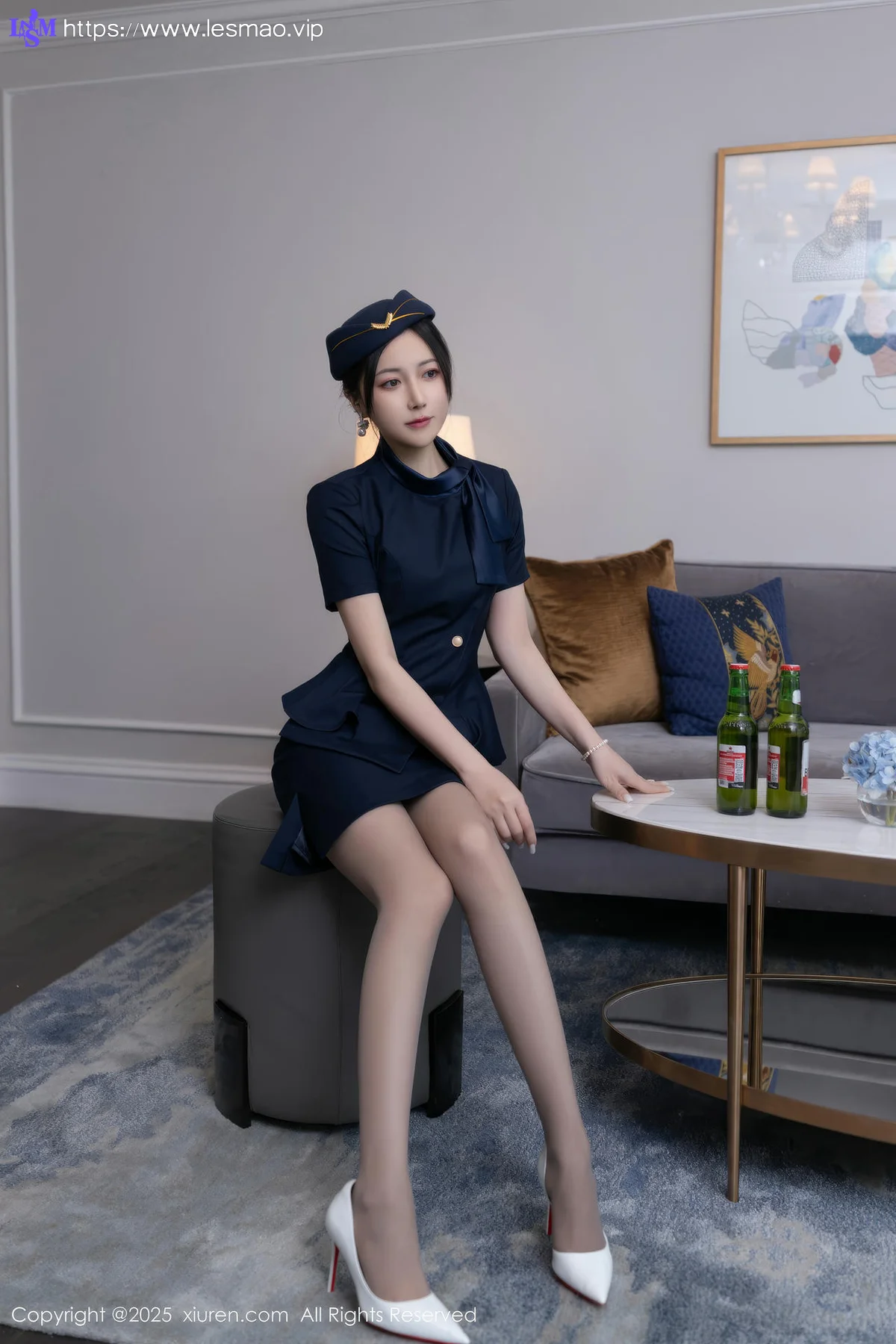 XiuRen 秀人 No.10142 鱼子酱Fish 制服女神服务 - 9
