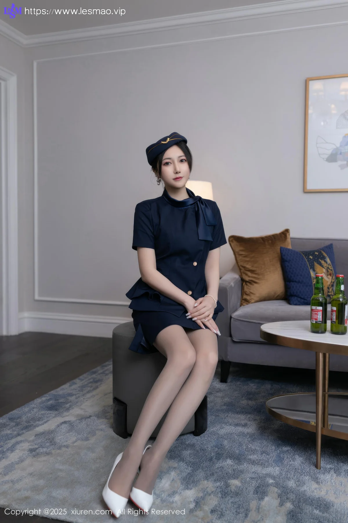 XiuRen 秀人 No.10142 鱼子酱Fish 制服女神服务 - 10