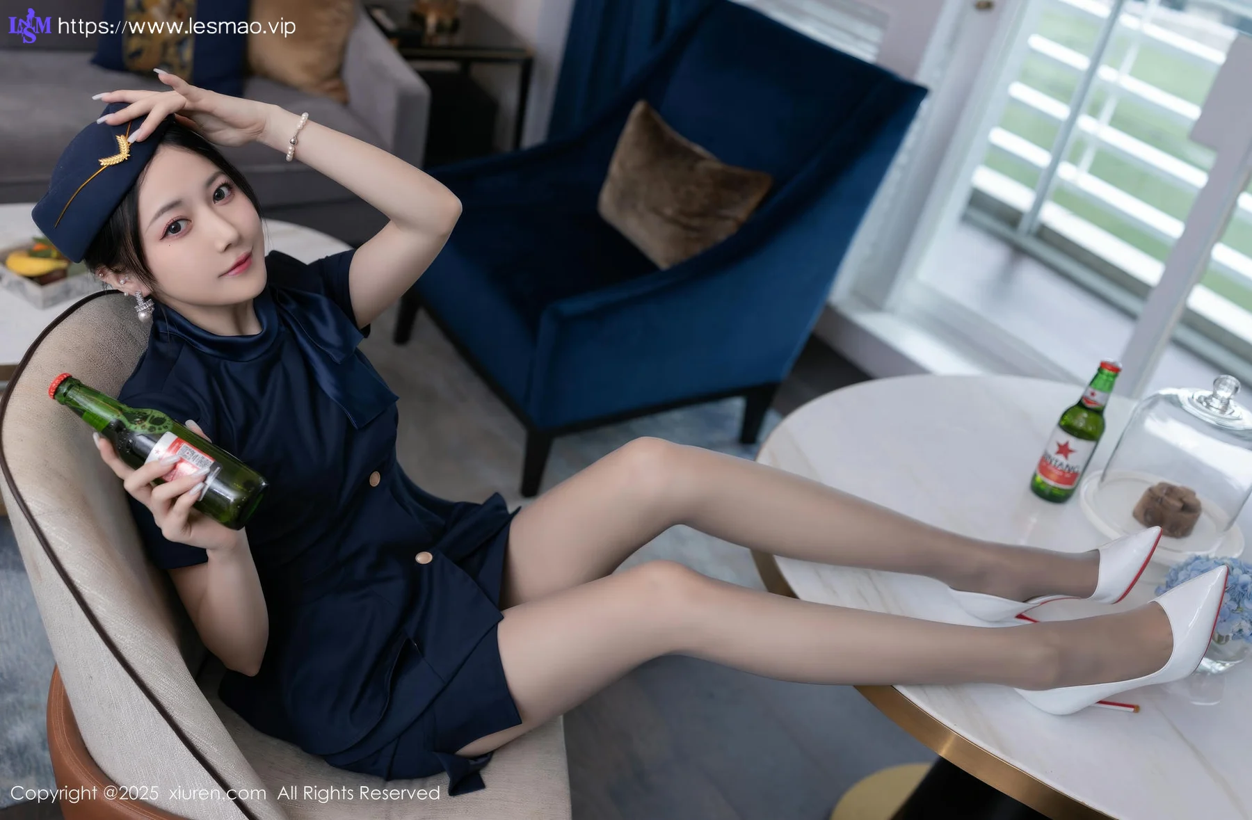 XiuRen 秀人 No.10142 鱼子酱Fish 制服女神服务 - 2
