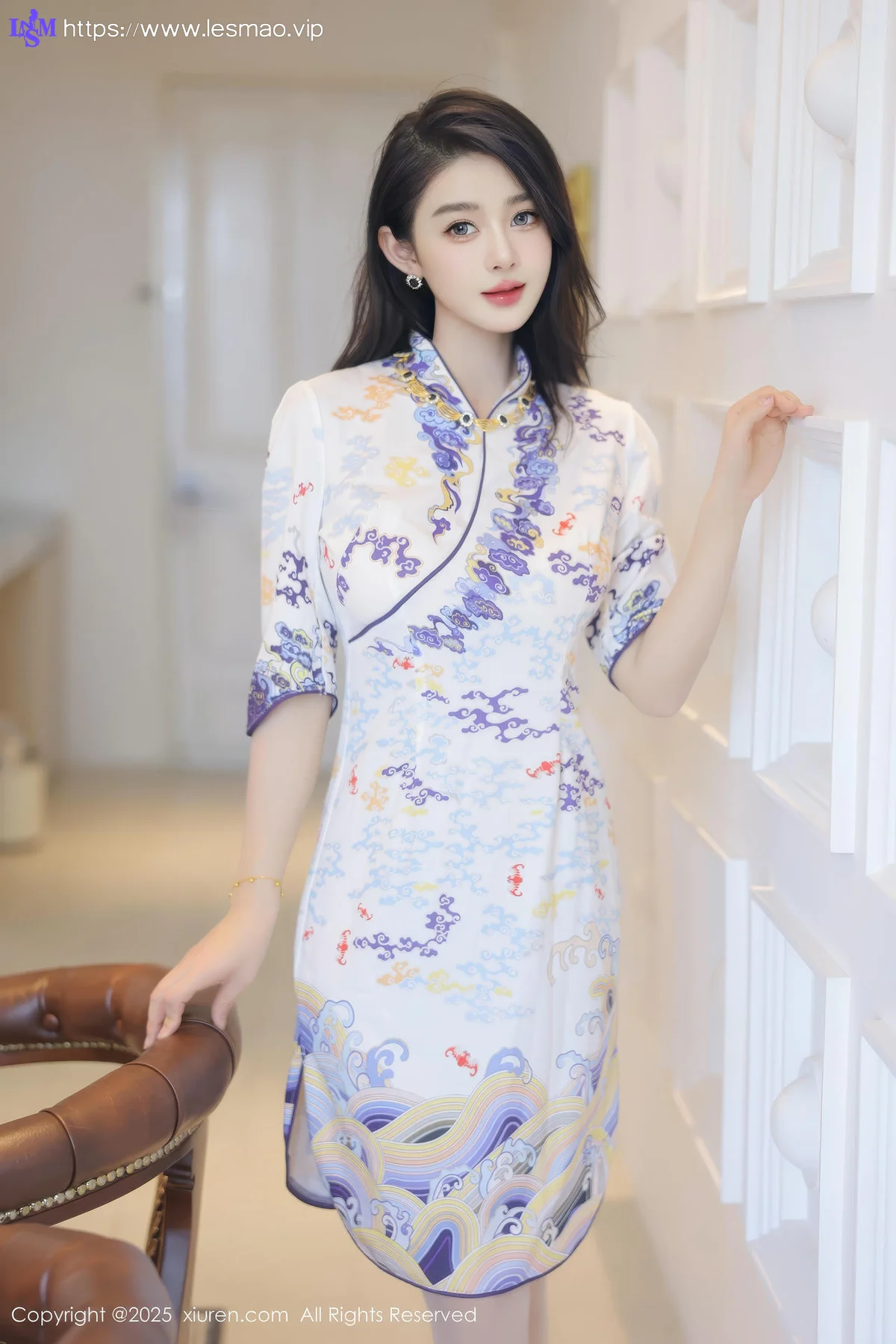 XiuRen 秀人 No.10144 Candy糖糖 旗袍制服妩媚身姿 - 3