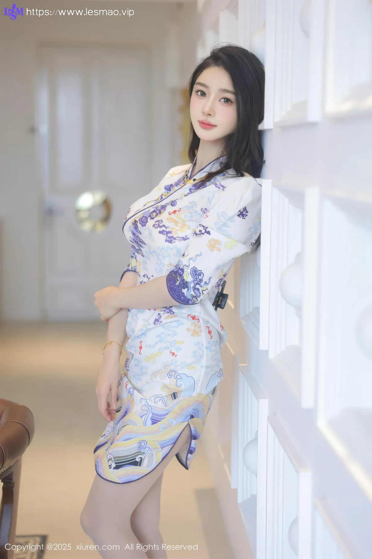 XiuRen 秀人 No.10144 Candy糖糖 旗袍制服妩媚身姿 - 5