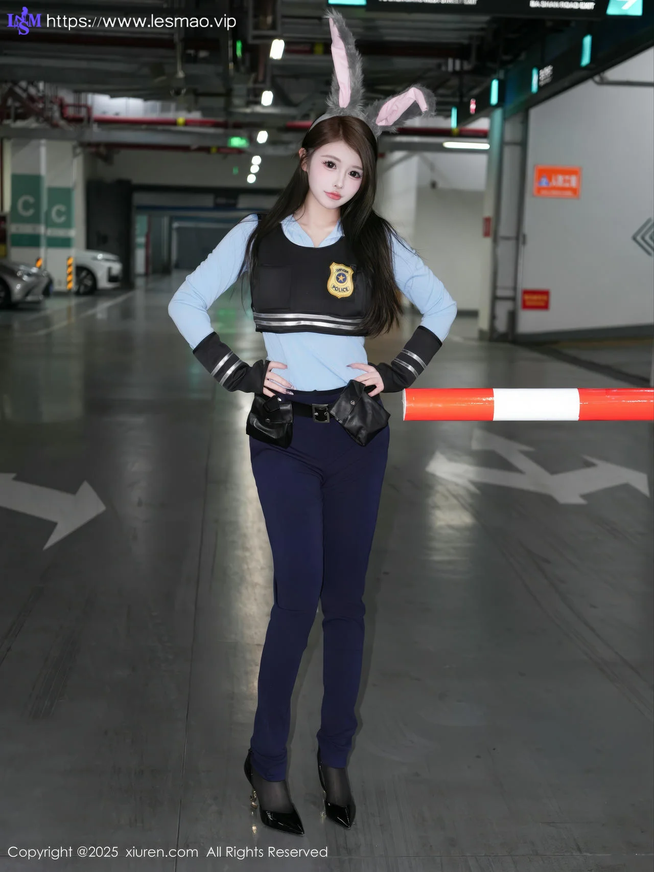 XiuRen 秀人 No.10158 甜妮 黑色制服兔女郎 - 5