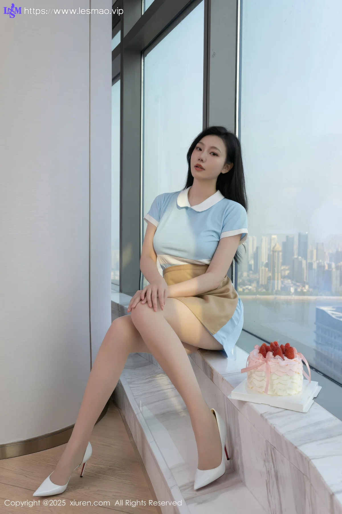 XiuRen 秀人 No.10214 安然anran 诱人肉色丝袜 - 7