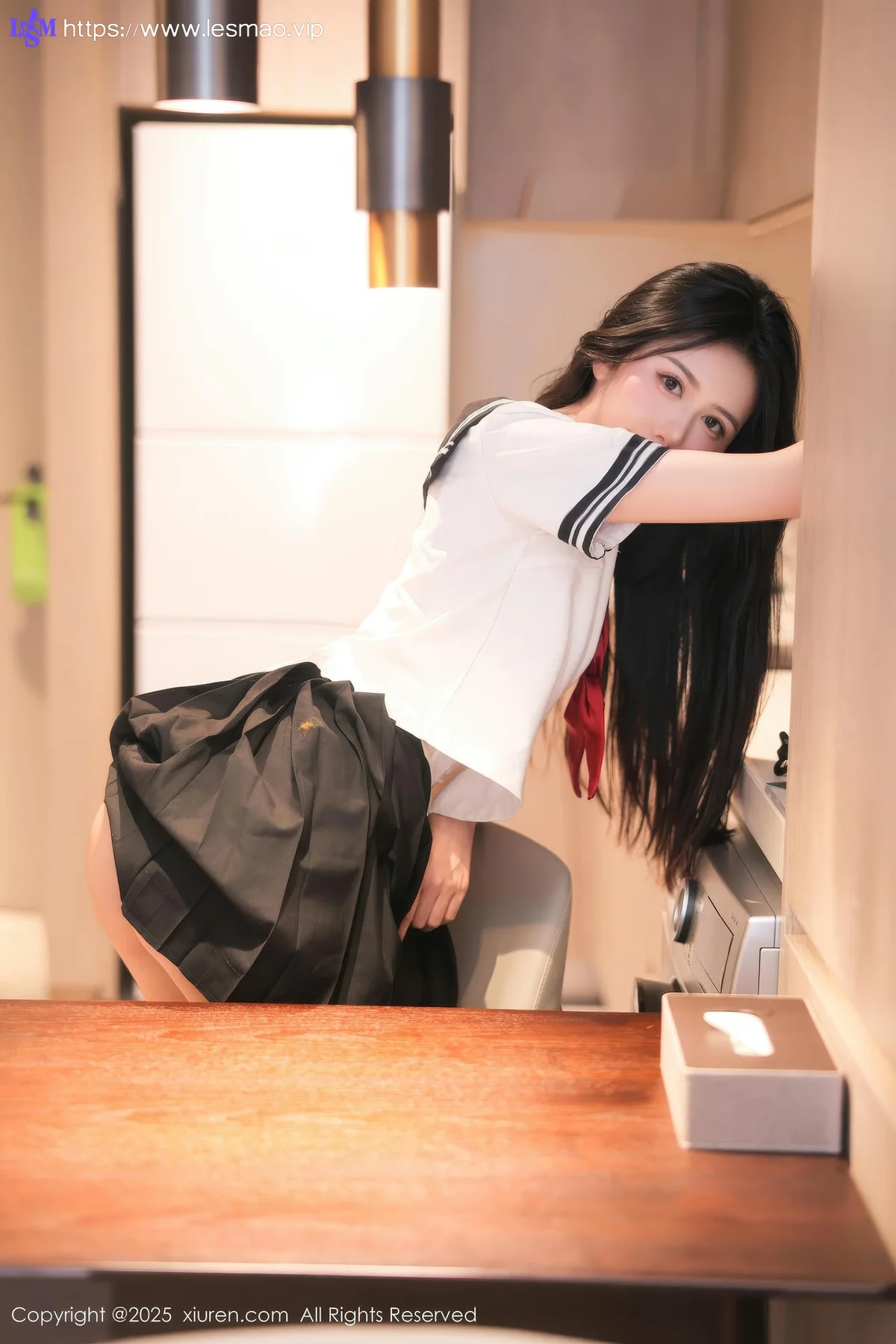XiuRen 秀人 No.10234 shelly诗莉吖 首套写真学生装扮 - 6