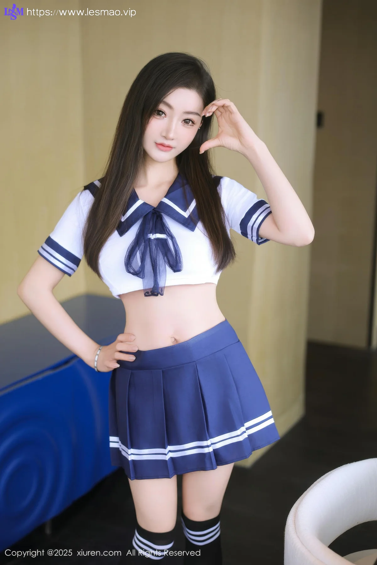 XiuRen 秀人 No.10298 Annie_baby 性感JK制服诱搭配 - 1