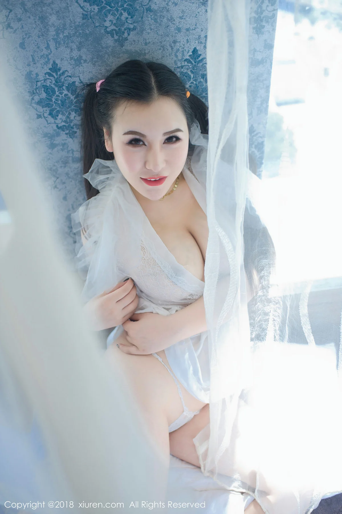 XiuRen 秀人 No.1034 MODEL伊若诱惑巨乳模特 - 9