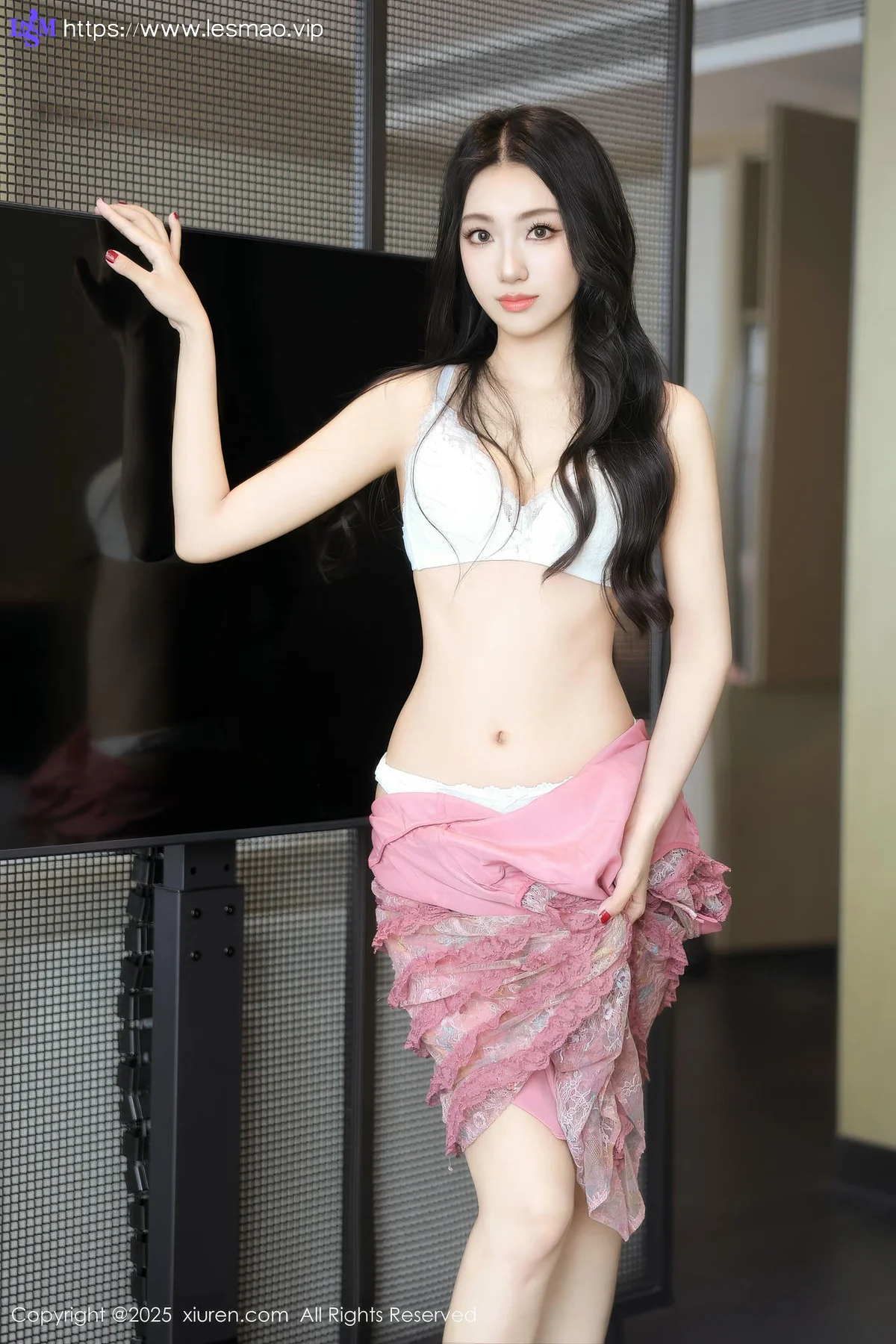 XiuRen 秀人 No.10459 桑宁 紫色连衣短裙 - 6