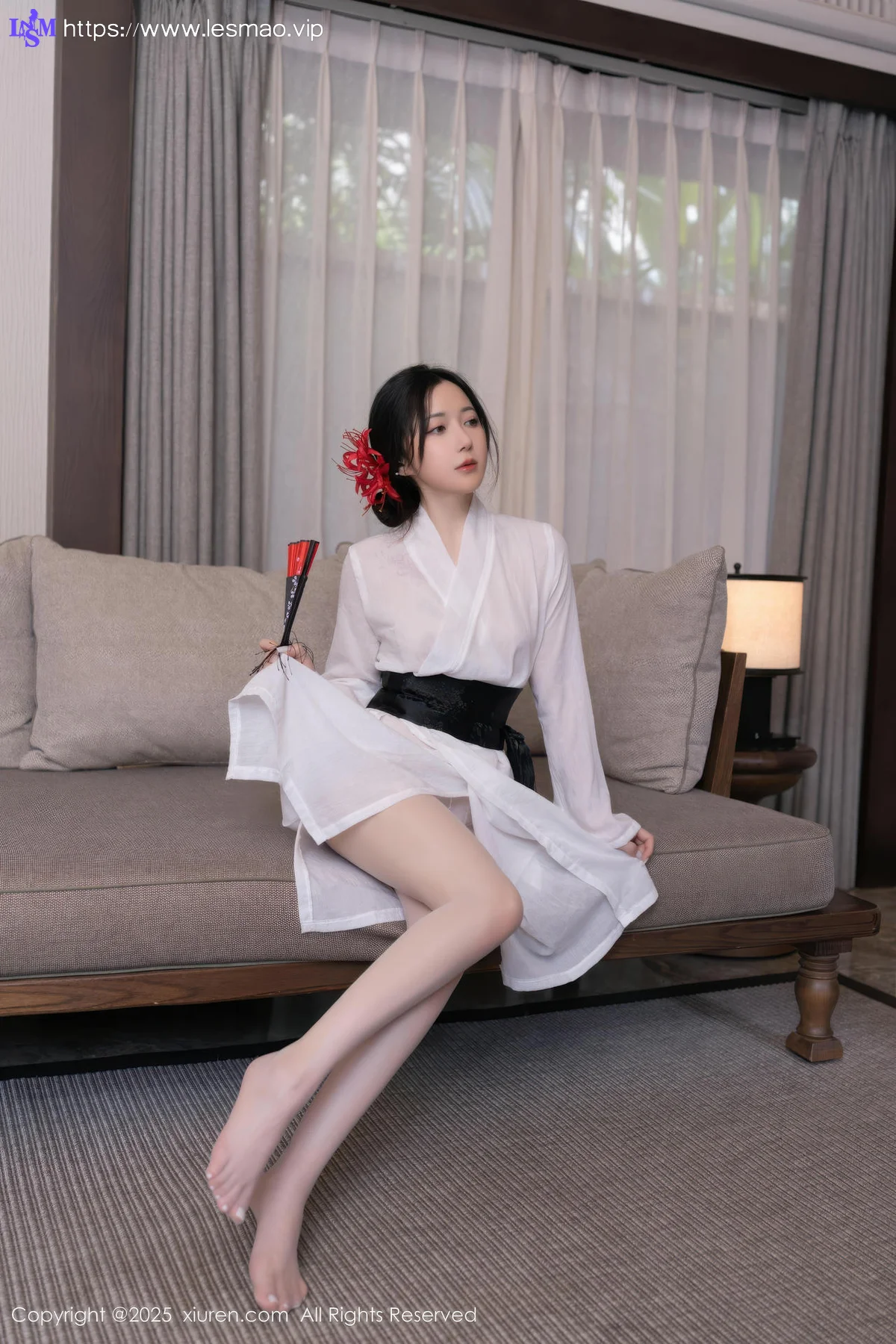 XiuRen 秀人 No.10514 鱼子酱Fish  诱人白色丝袜 - 10