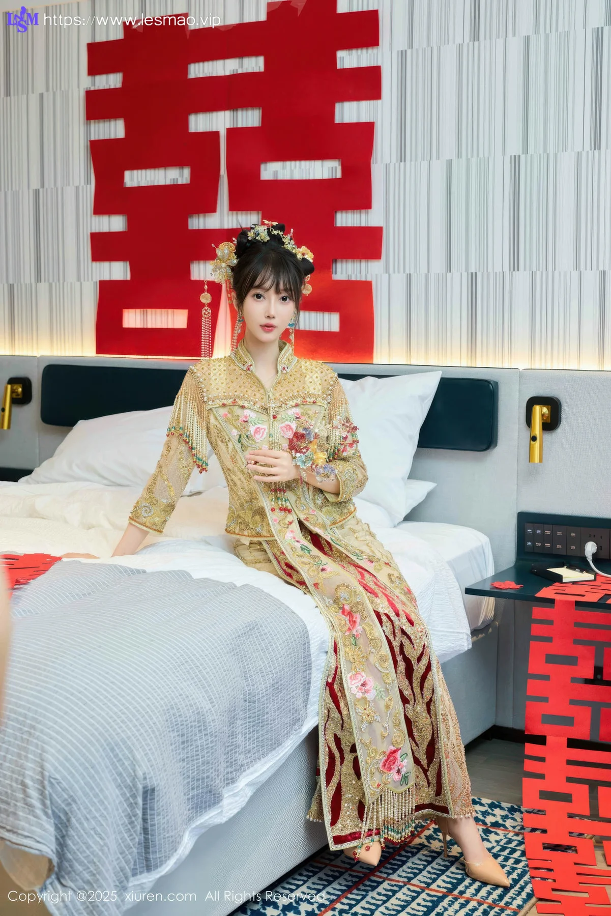 XiuRen 秀人 No.10567 玥儿玥er 婚纱制服诱惑 - 8