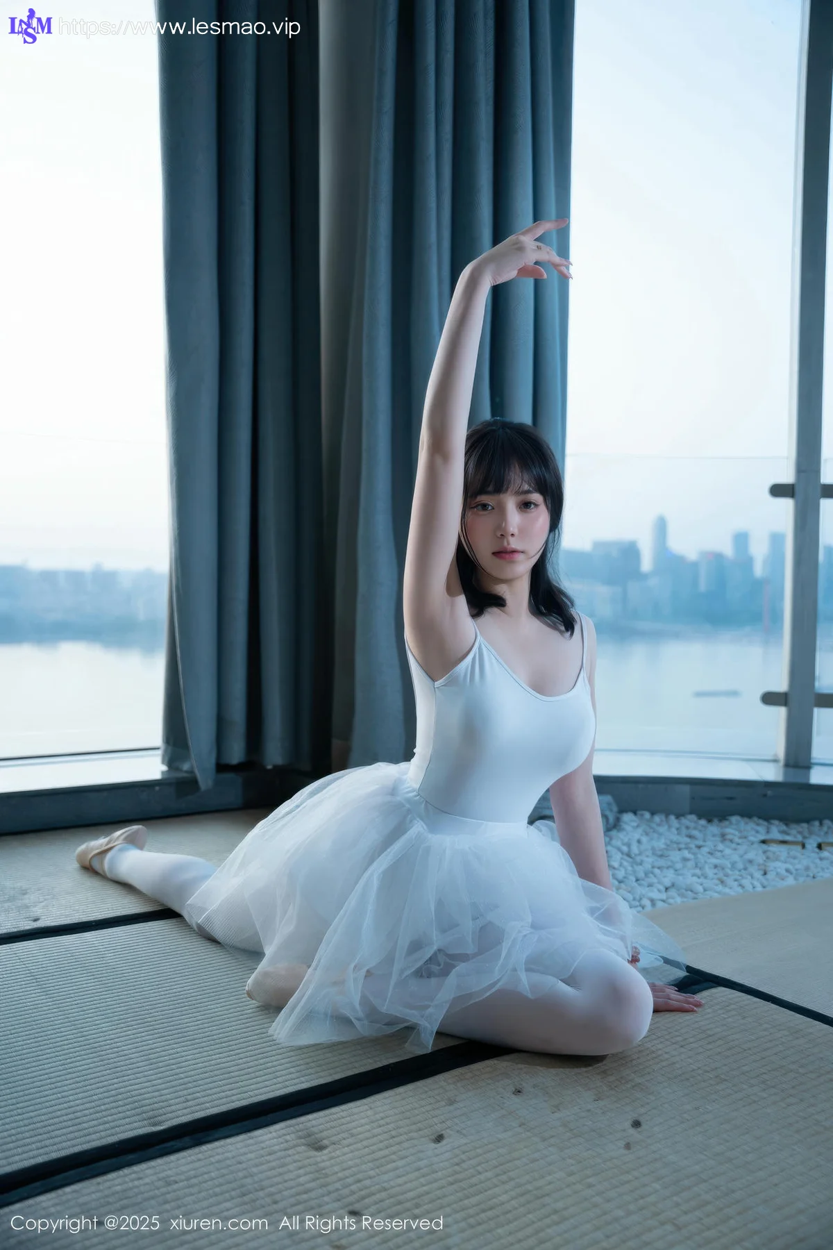 XiuRen 秀人 No.10575 软情 白色芭蕾服 - 10