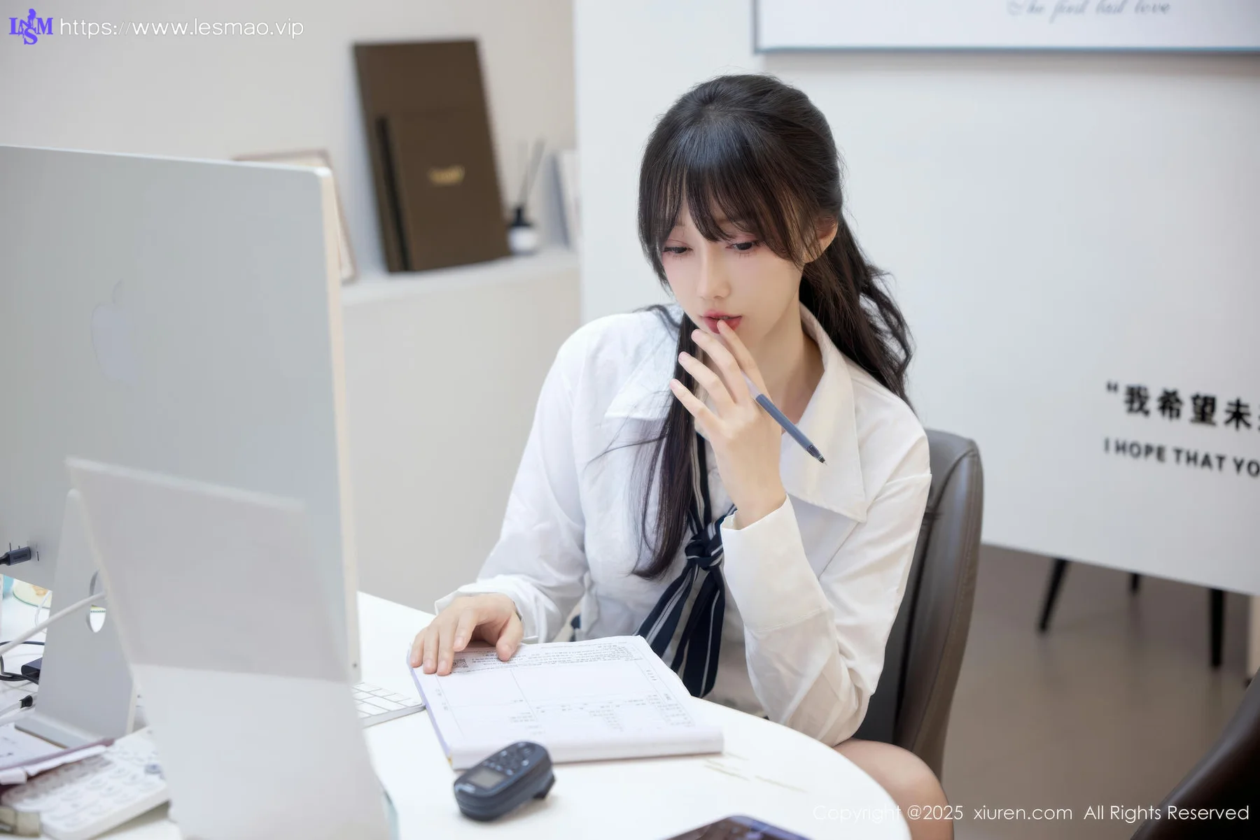 XiuRen 秀人 No.10636 玥儿玥er 性感OL服饰 - 10