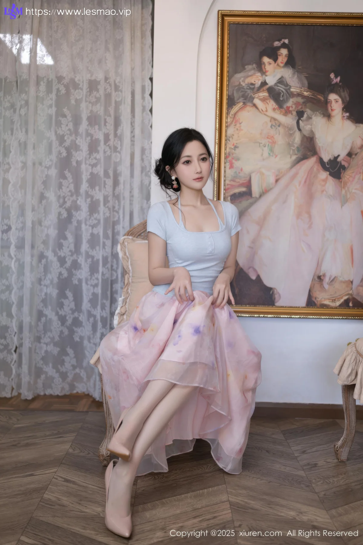 XiuRen 秀人 No.10656 鱼子酱Fish 诱人肉色丝袜 - 4