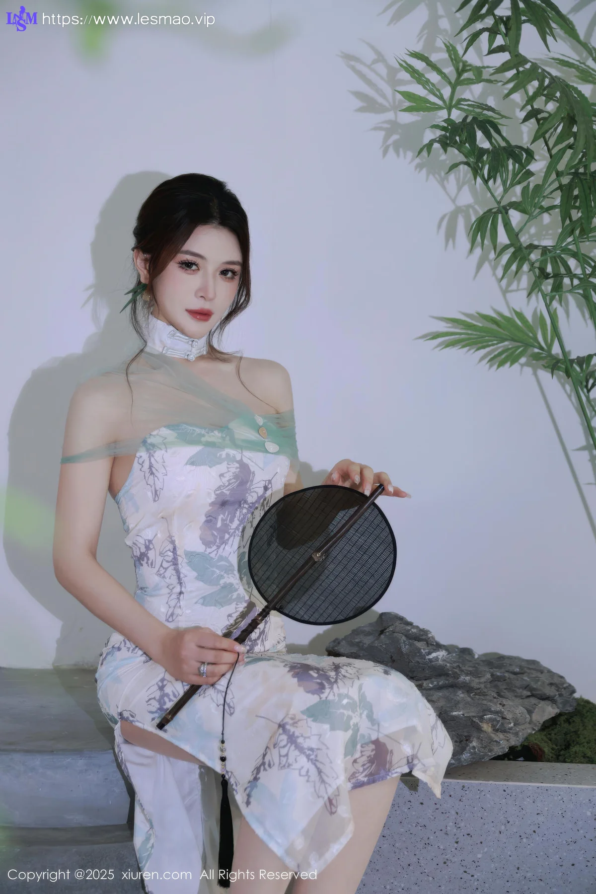 XiuRen 秀人 No.10694 阿依莎  浅色古风服饰 - 5