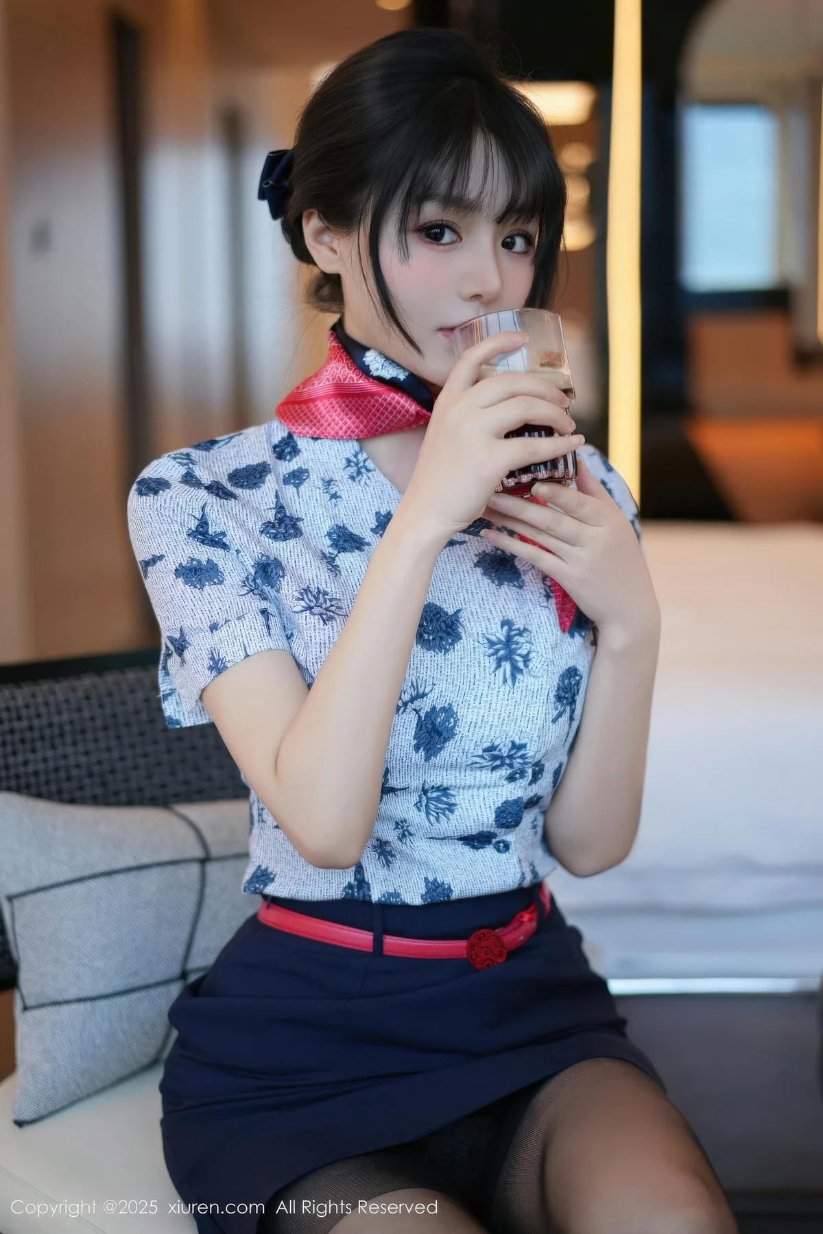XiuRen 秀人 No.11115 沈南汐RuRu 空姐制服诱惑 - 2