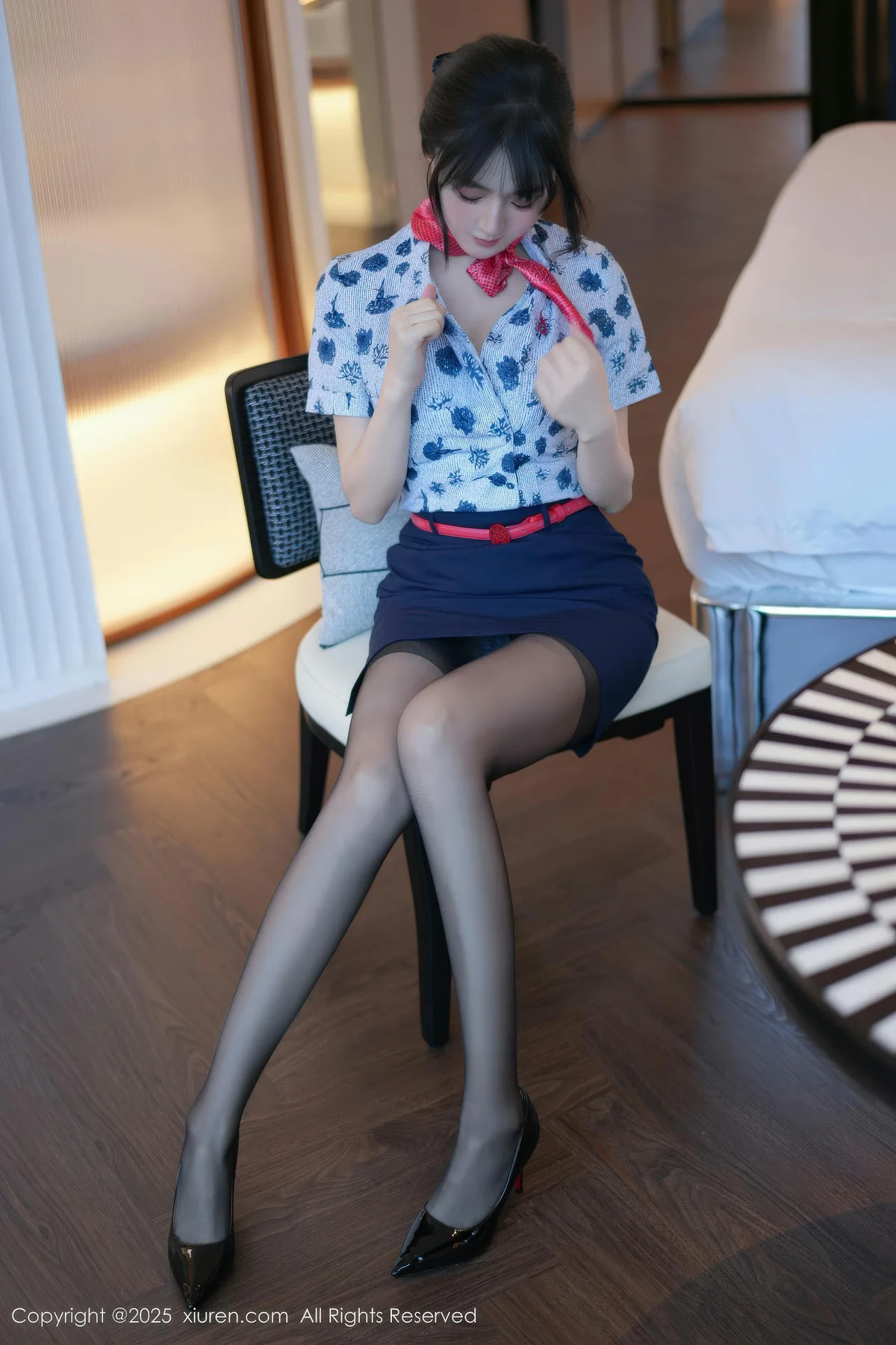 XiuRen 秀人 No.11115 沈南汐RuRu 空姐制服诱惑 - 6