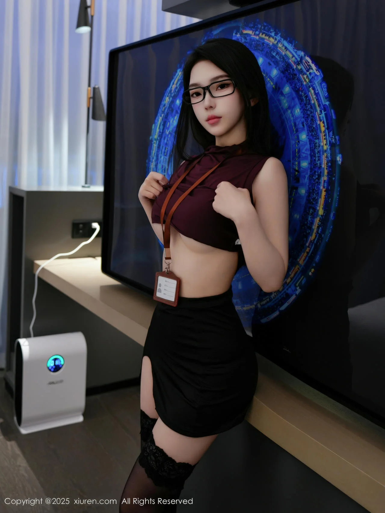 XiuRen 秀人 No.11135 烧烧小桃 性感OL服饰 - 3