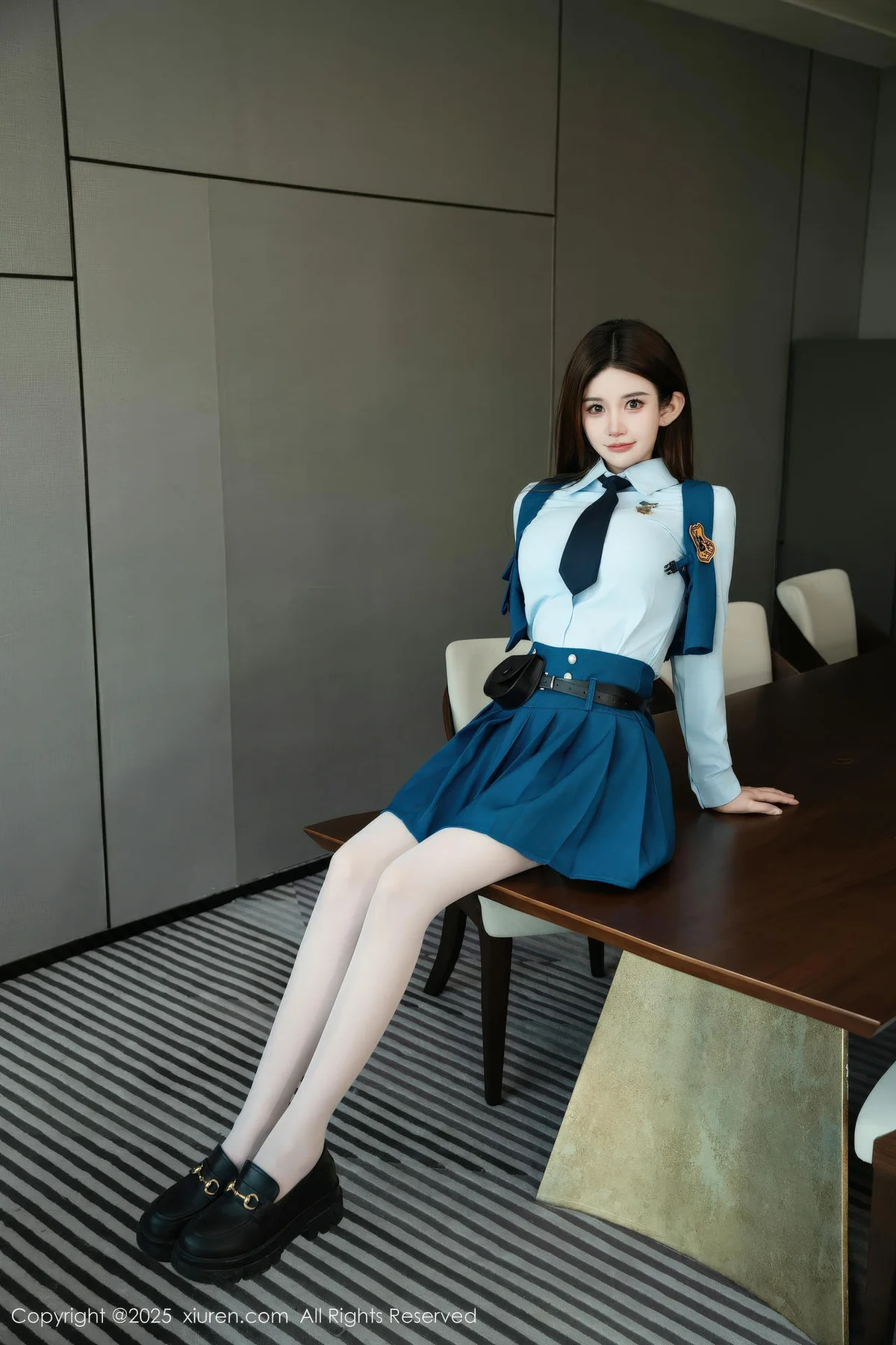 XiuRen 秀人 No.11141 苏甜橙子 性感JK制服 - 2